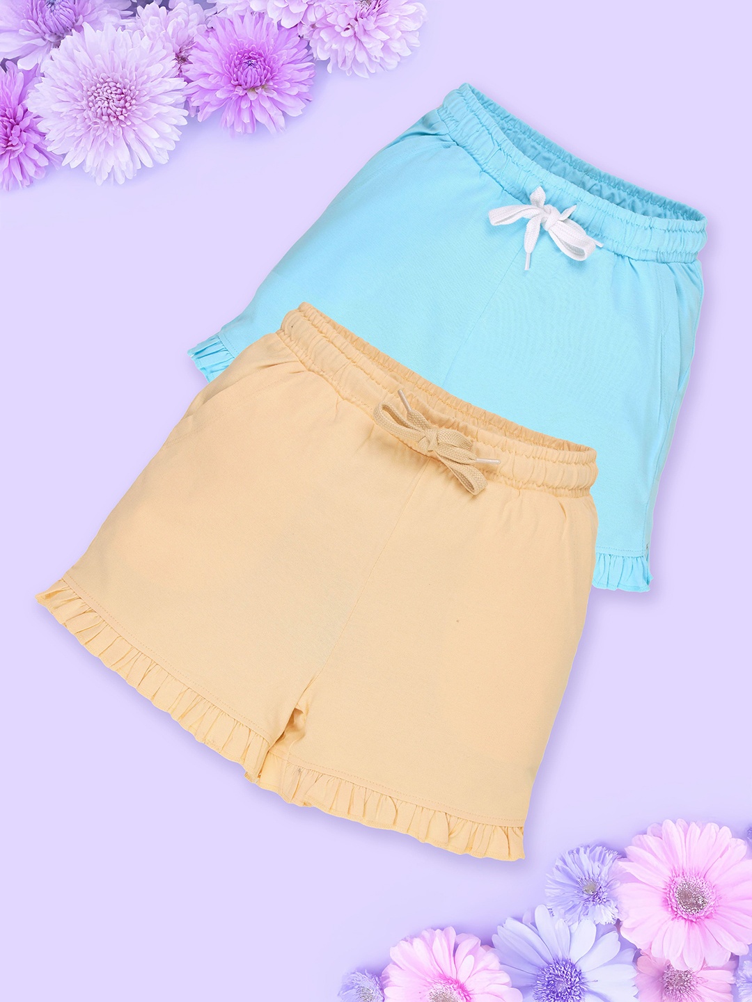 

KiddoPanti Girls Hot Pants Shorts, Beige