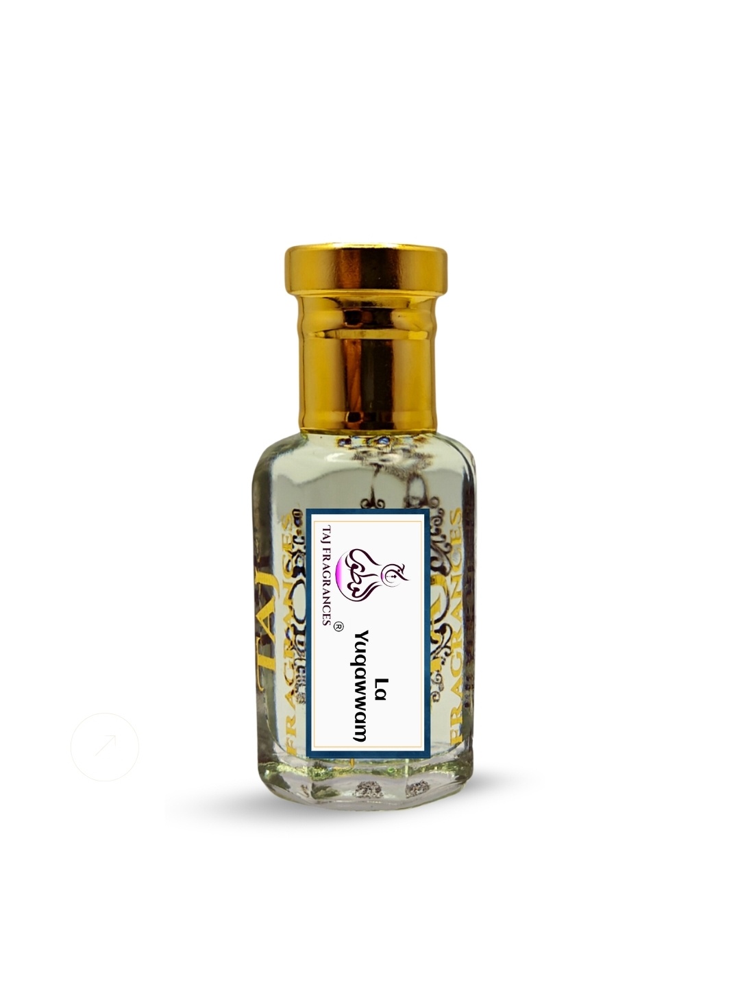 

Taj Fragrances La Yuqawwam Long Lasting Alcohol Free Attar- 6 ml, Gold