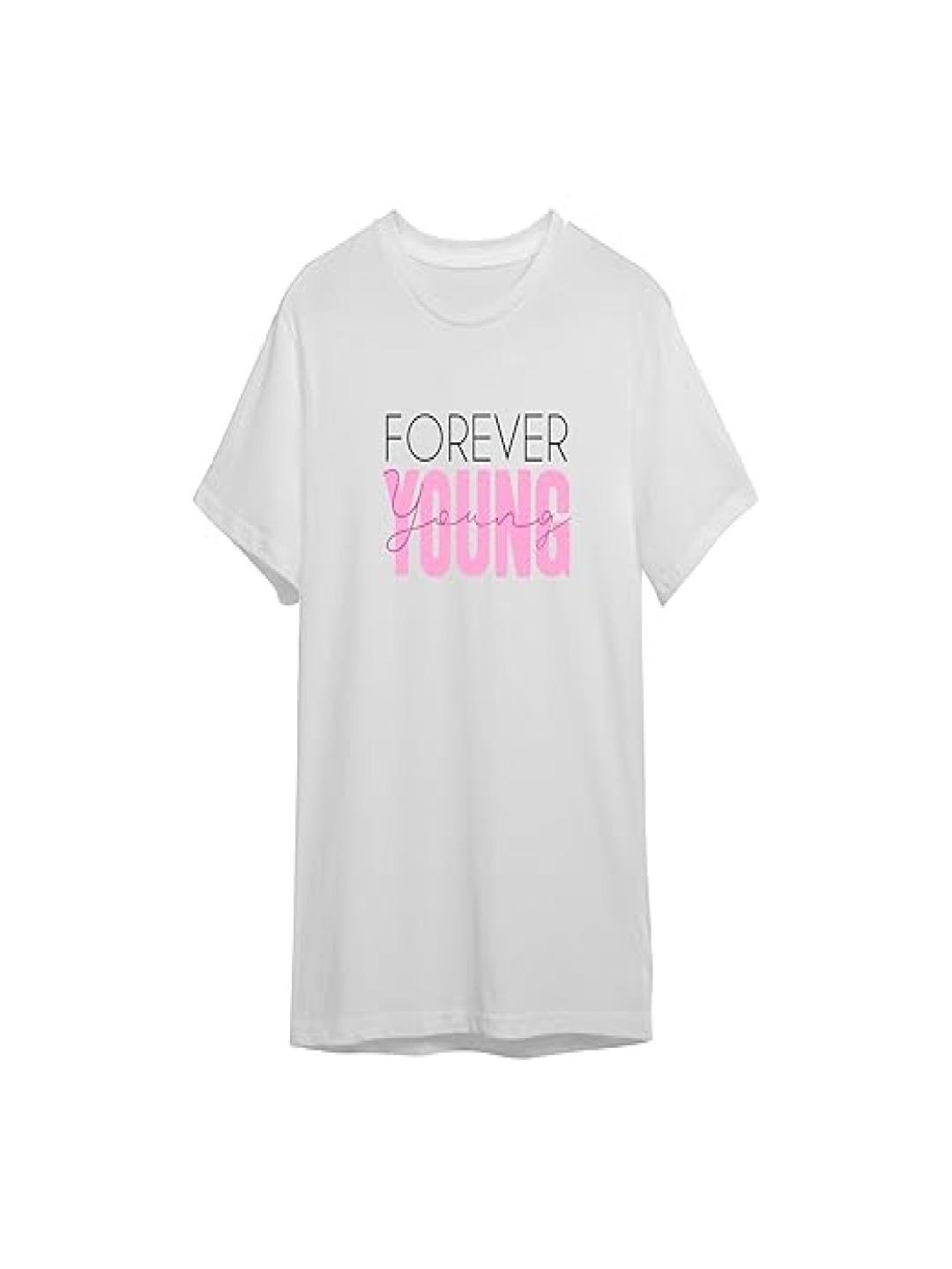 

The Korhean Store Men Printed T-shirt, White
