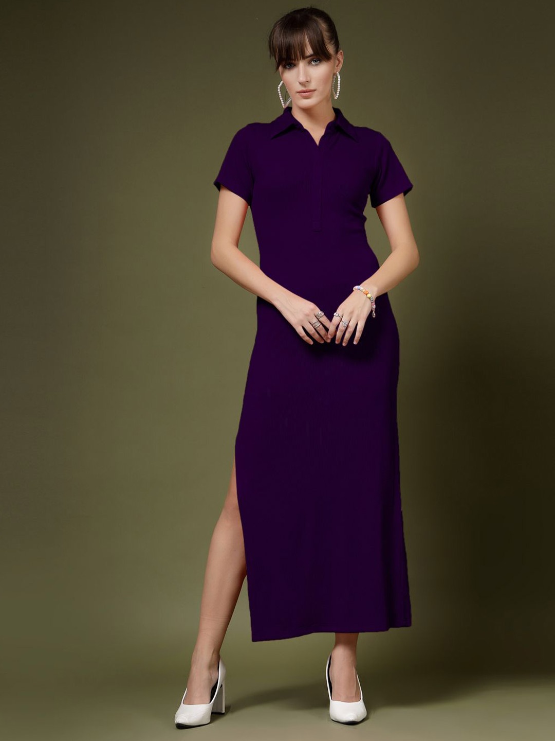 

Chemistry Bodycon Maxi Dress, Purple
