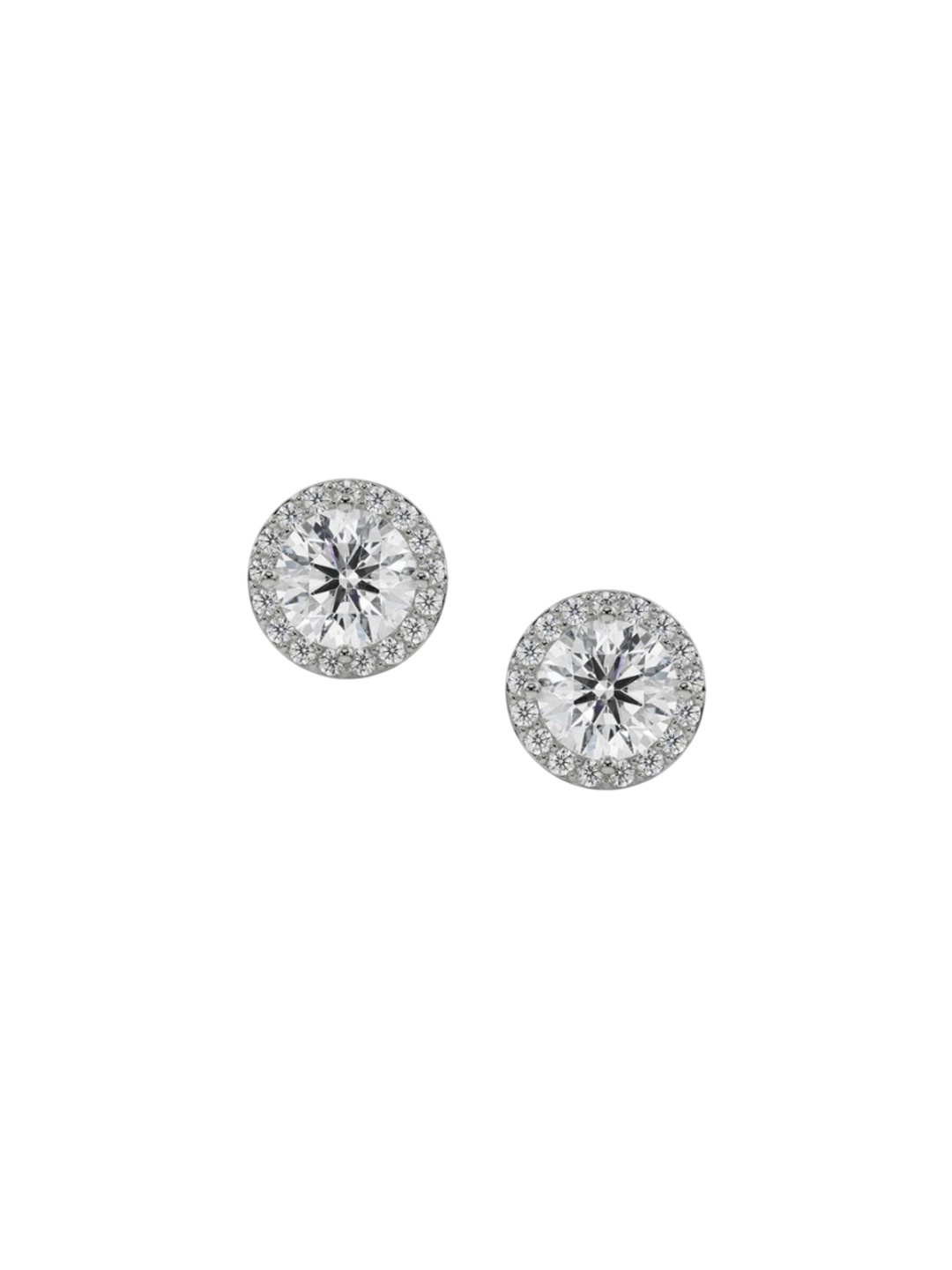 

Emori 0.5 CT Halo Solitaire Studs, White