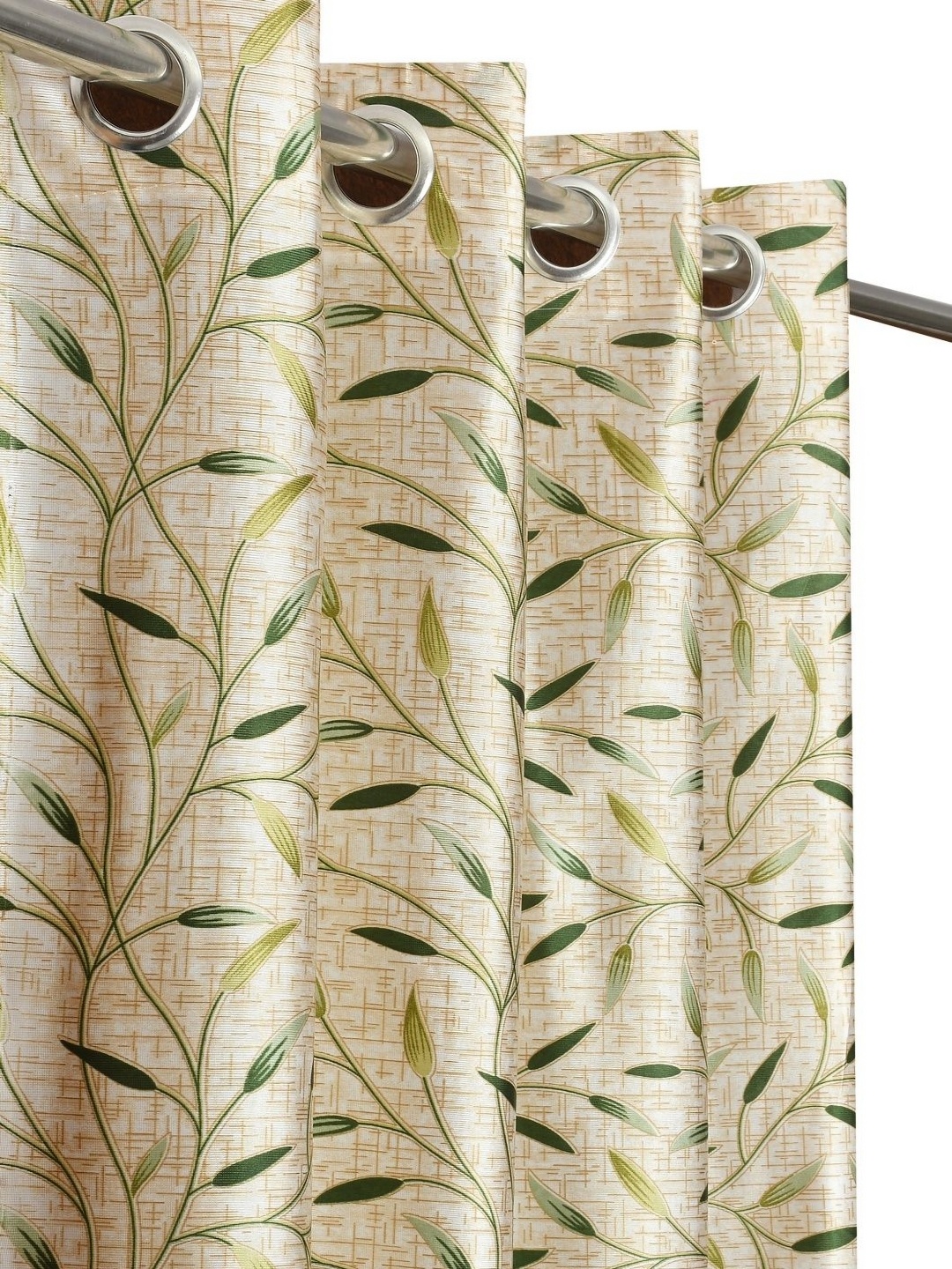 

Galaxy Home Decor Green Set of 2 Window Curtain