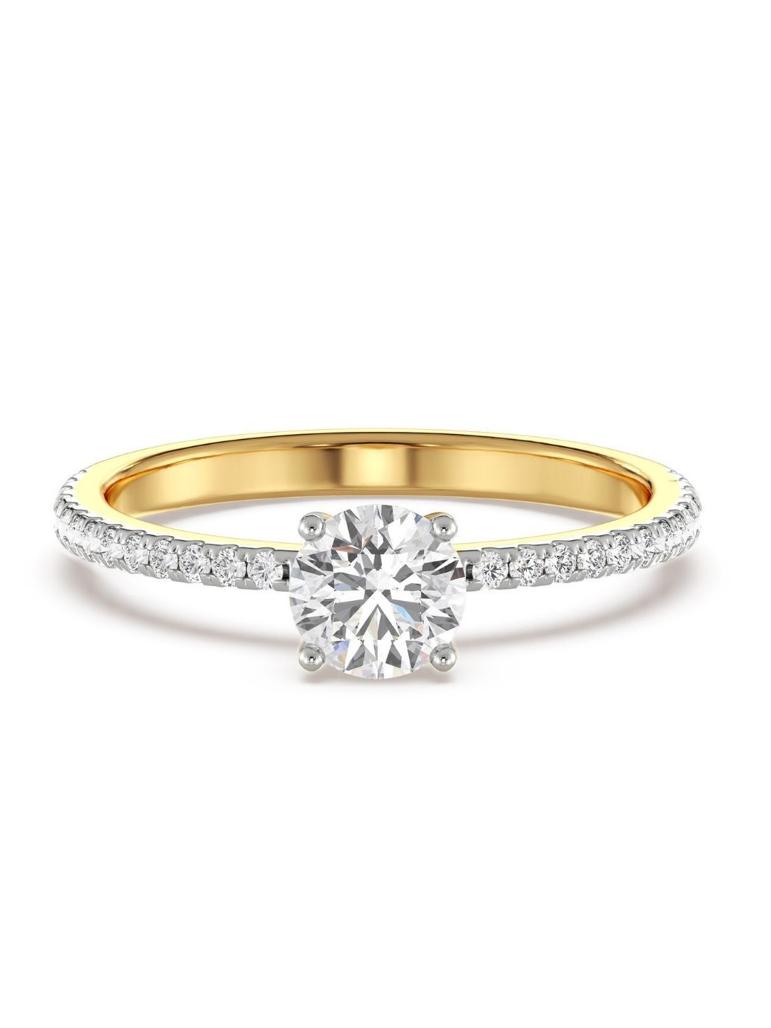 

Emori Classic Solitaire Ring, Gold