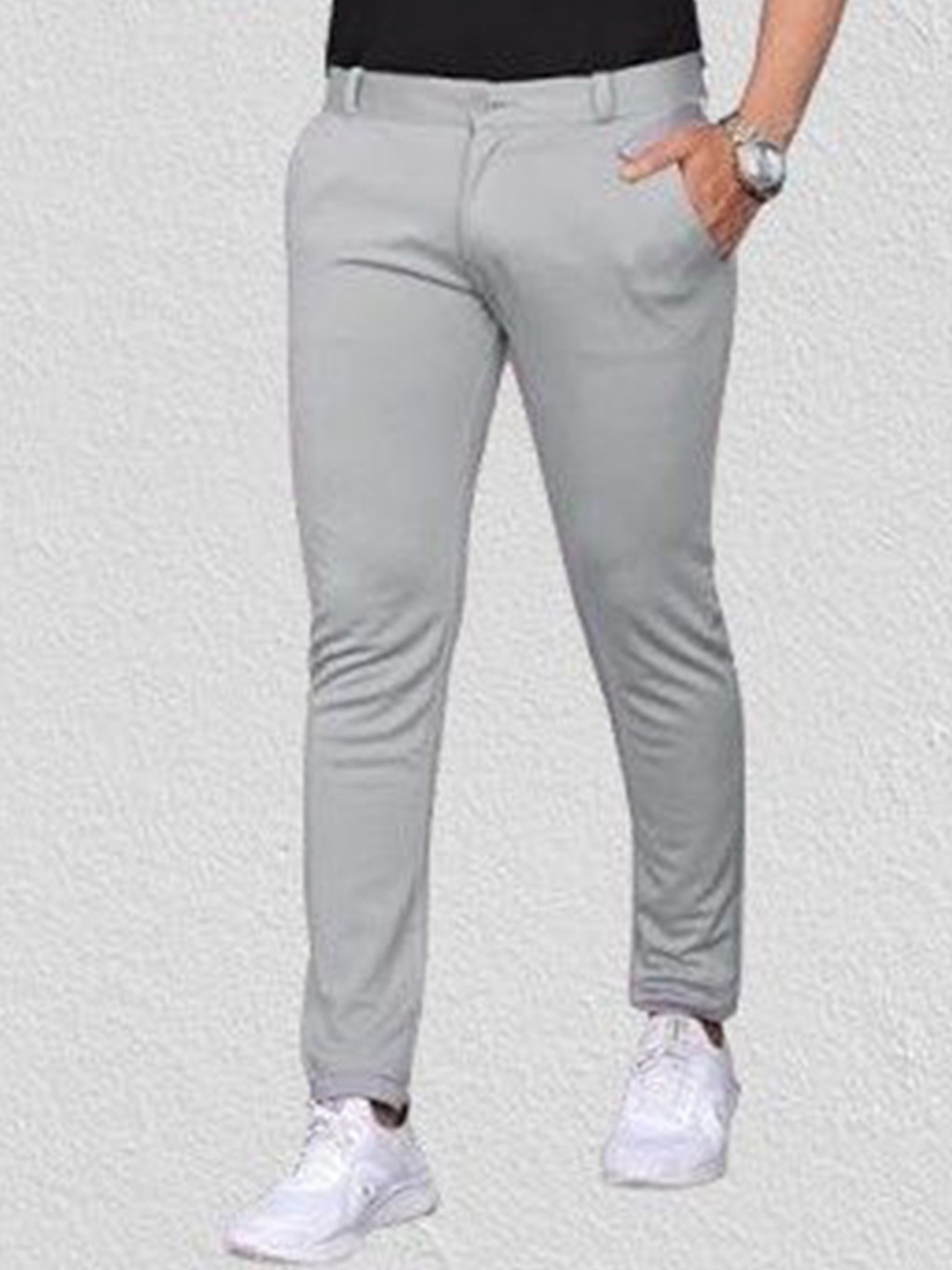 

ISUEL FAB Men Original Trousers, Grey