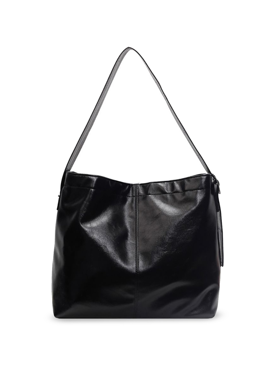 

StyleCast x Revolte PU Bucket Tote Bag, Black