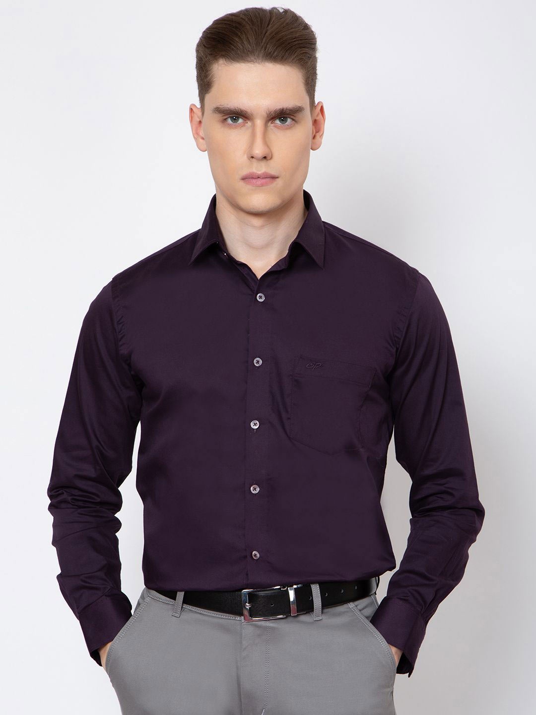 

Sparky Men Opaque Casual Shirt, Burgundy