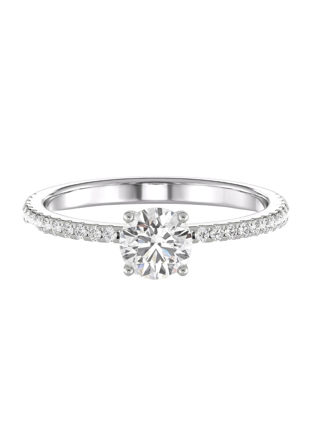 

Emori Classic Solitaire Ring, White