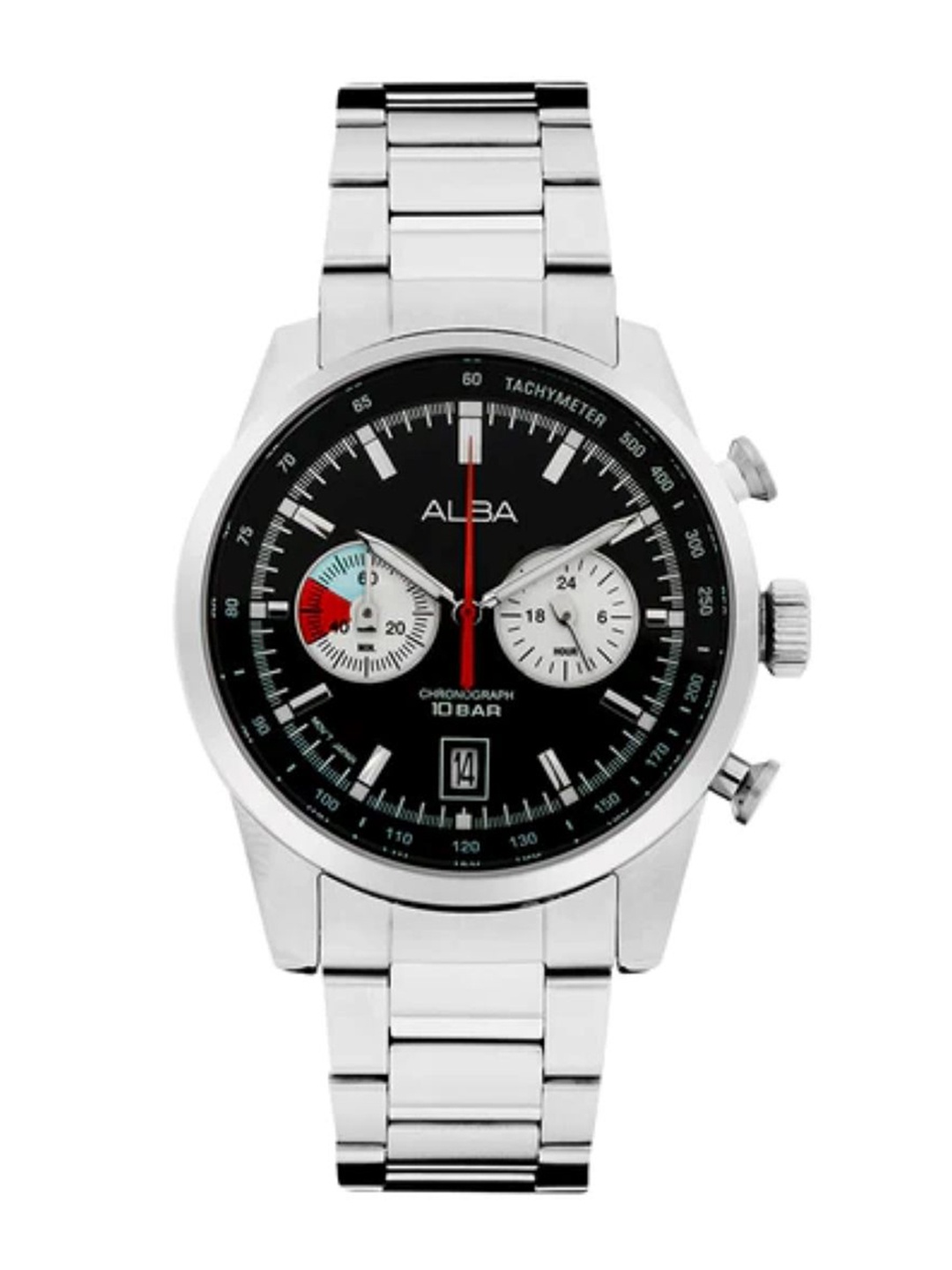 

ALBA Black & White Dial Chronograph Watch-A4B001X1