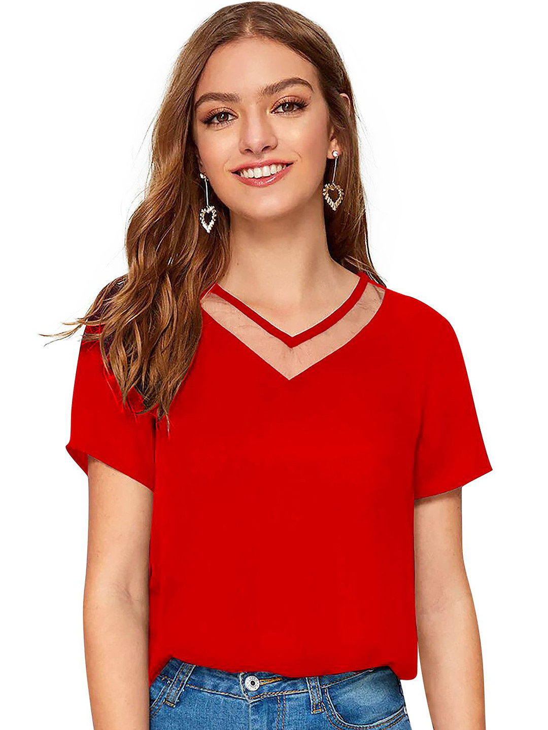 

S.K.C Top, Red