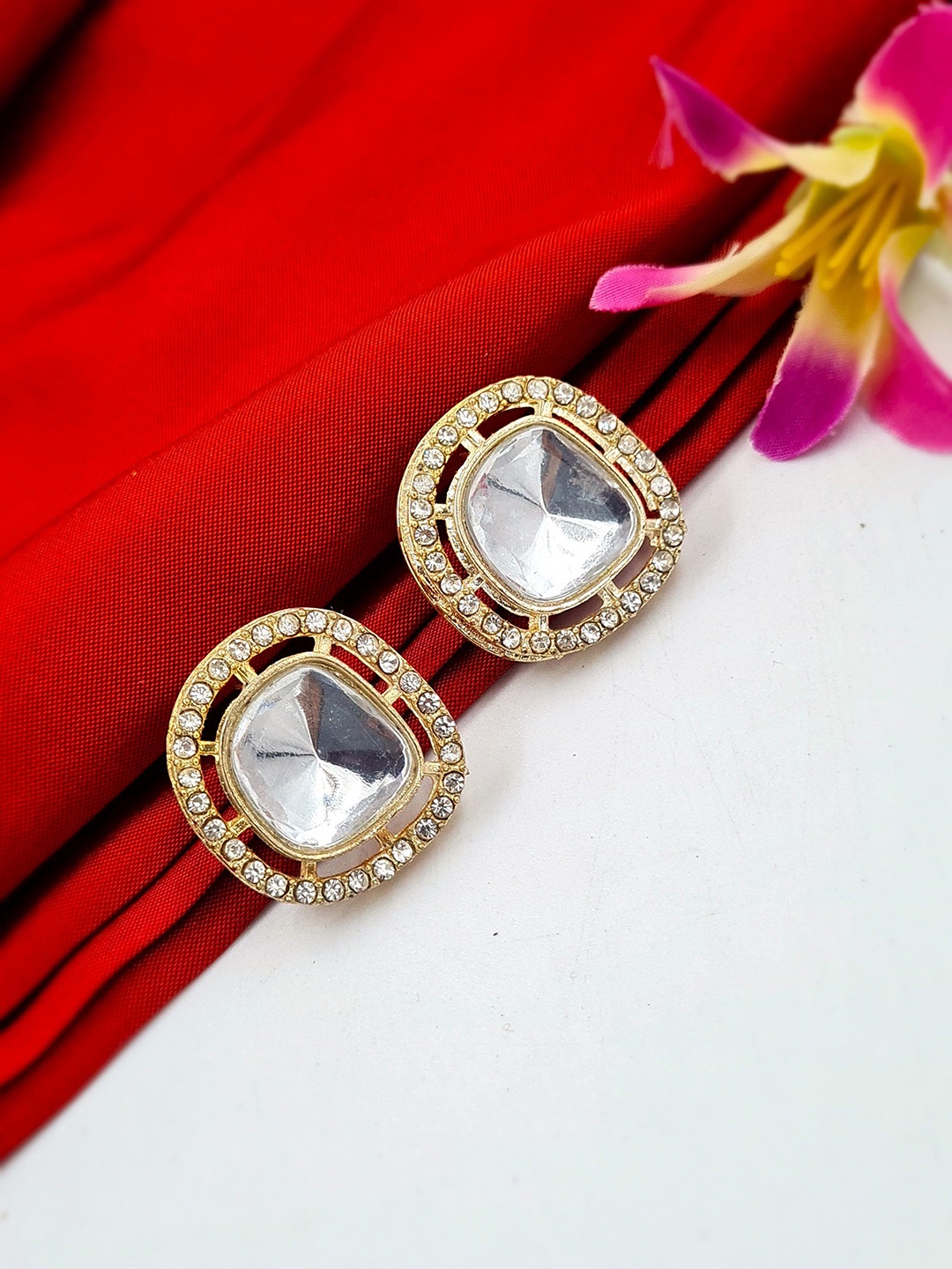 

DressBerry Gold-Plated Beaded JewellerySet