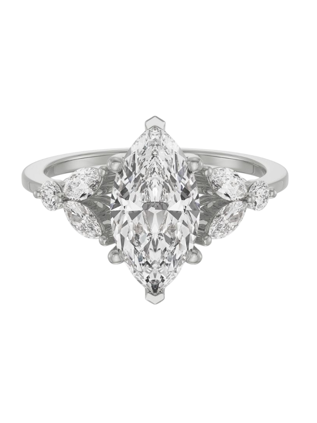 

EmoriMajestic Marquise Diamond Ring, Silver
