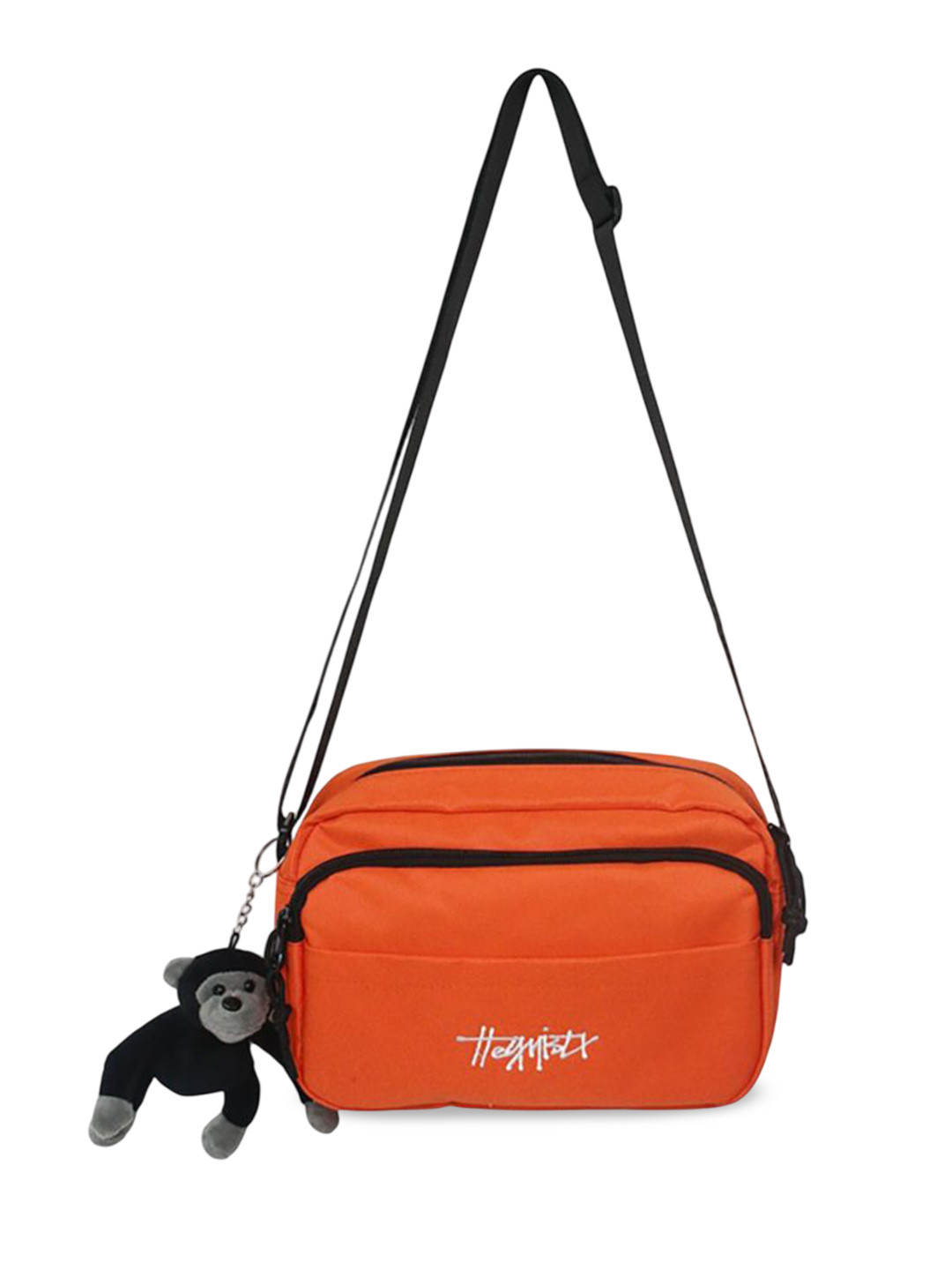 

StyleCast x Revolte Printed Sling Bag, Orange