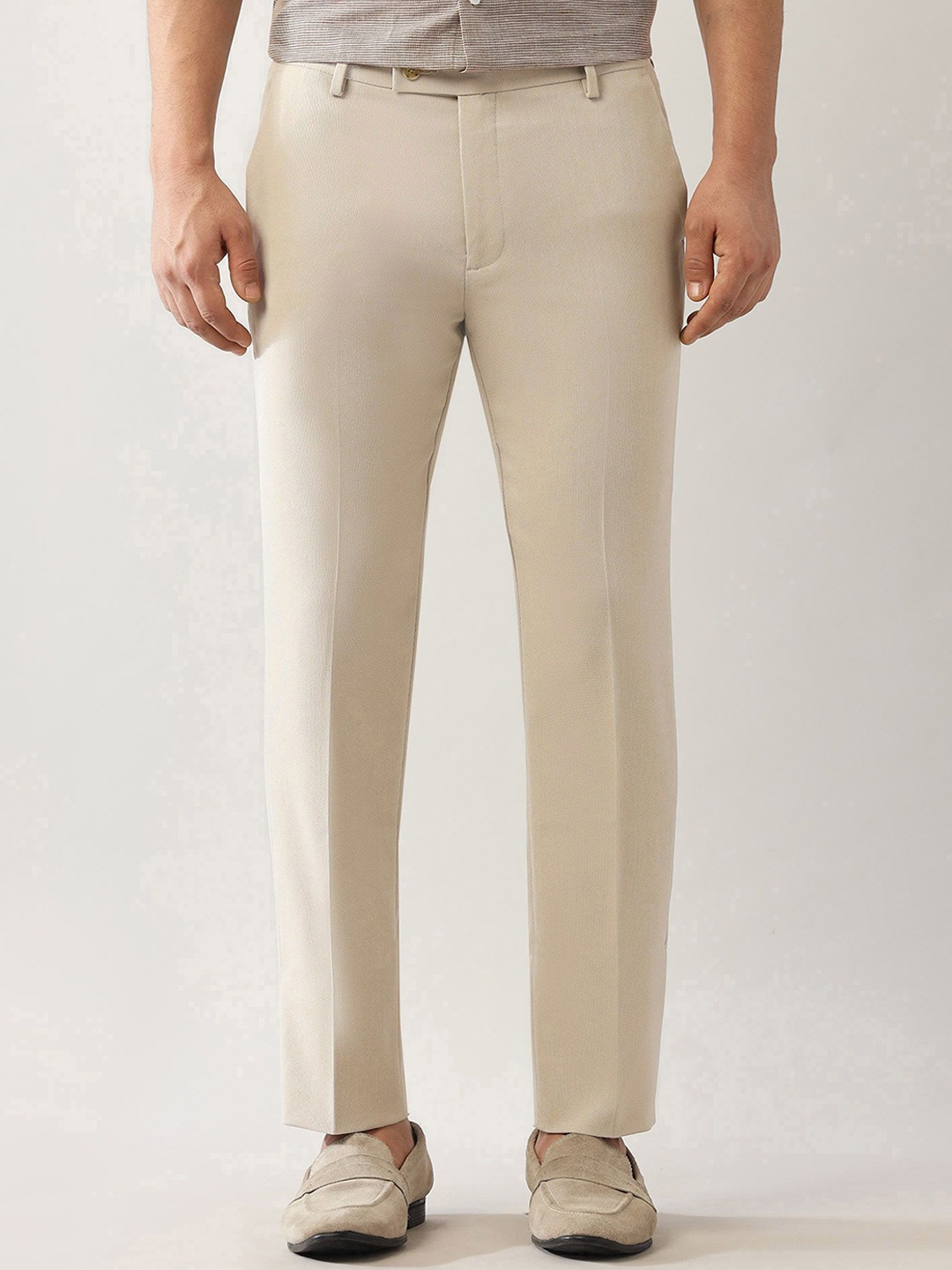 

Arrow Men Classic Trousers, Beige