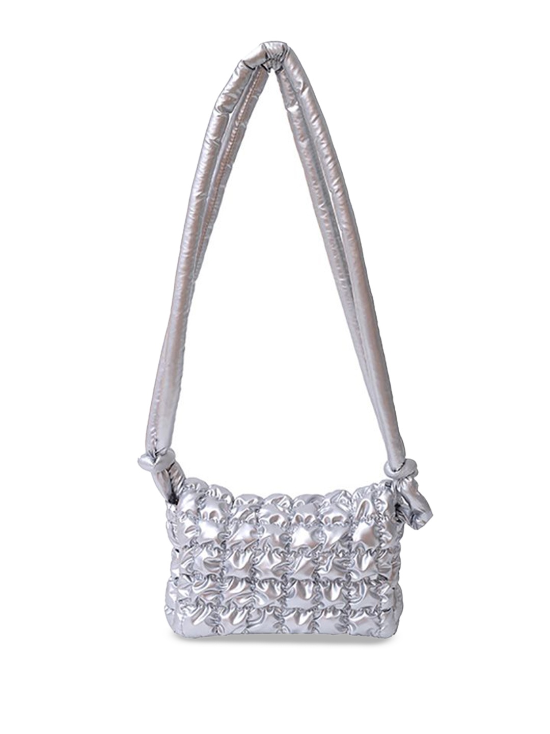

StyleCast x Revolte Structured Shoulder Bag, Silver