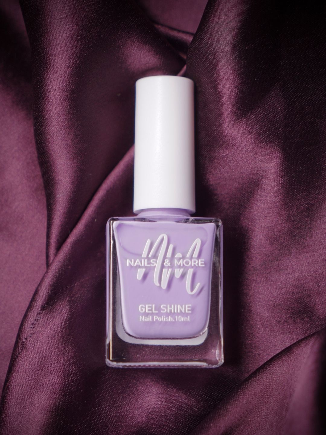 

nails & more Gel Shine Nail Polish - 10 ml - Plum 25, Purple