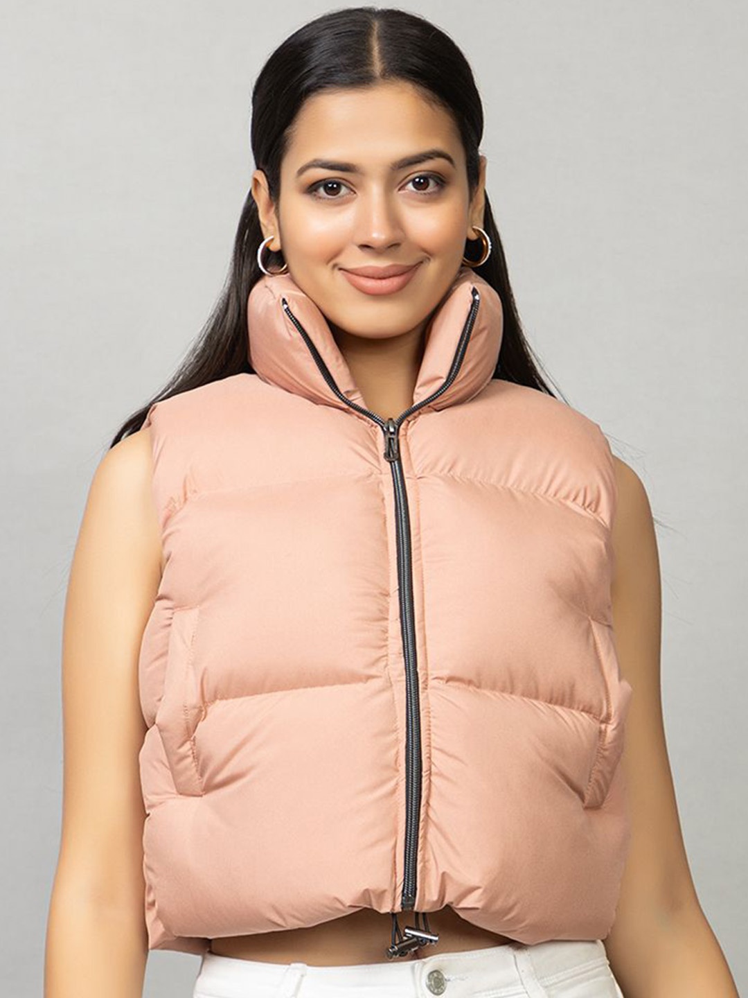 

BAYSTREET Women Water Resistant Puffer Jacket, Pink