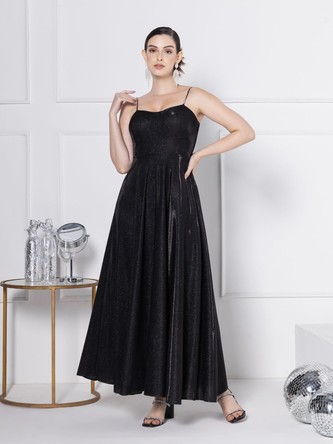 

JULO Maxi Dress, Black