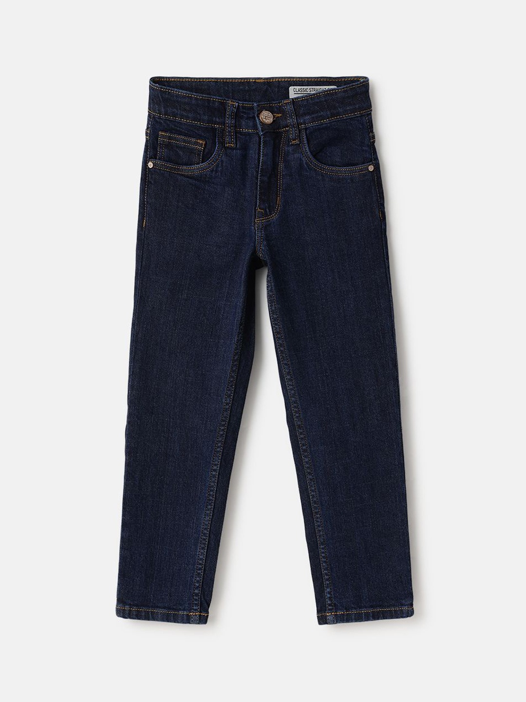

Blue Giraffe Boys Straight Fit Stretchable Jeans