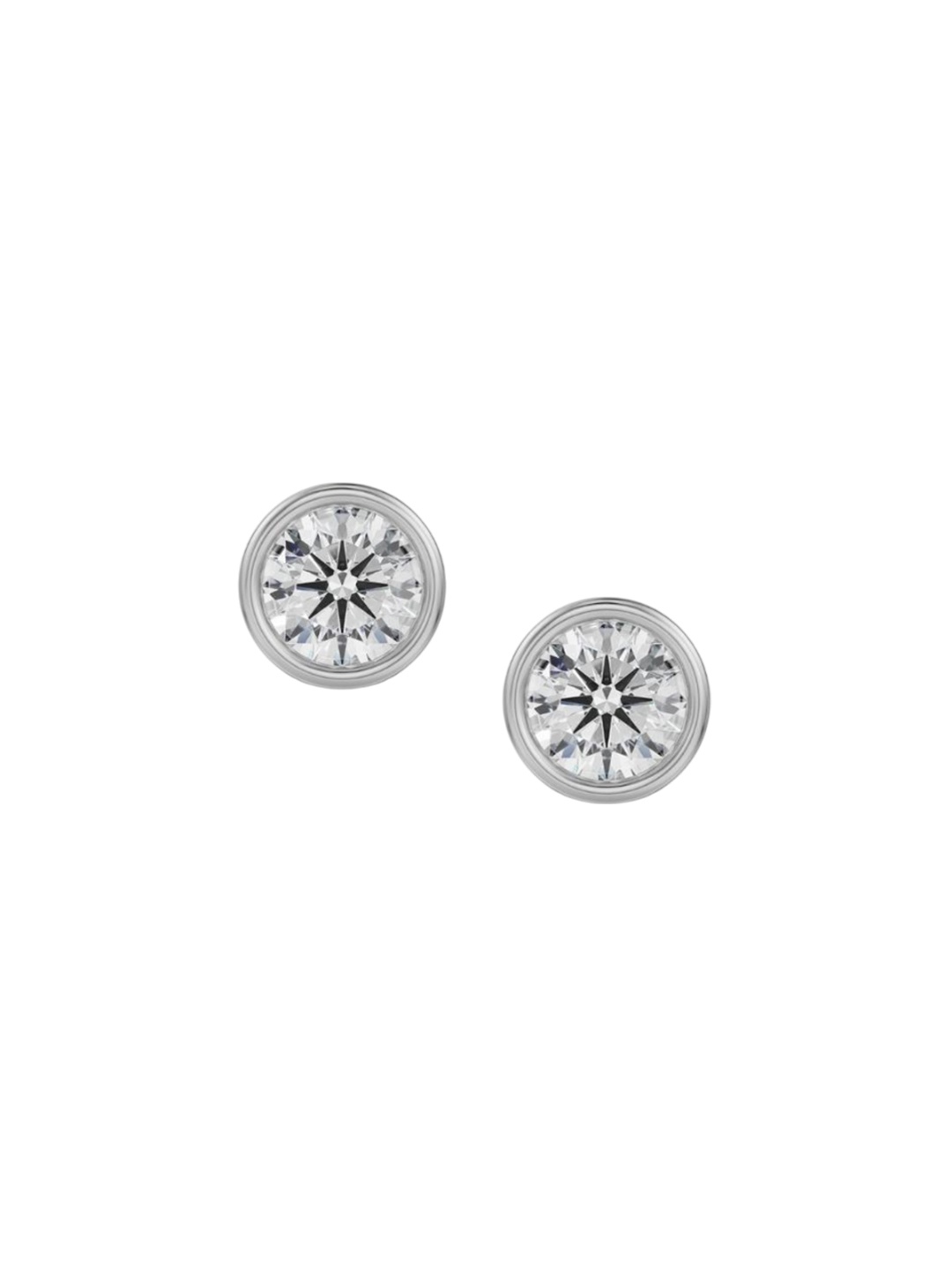 

Emori 0.5 CT Solid Round Diamond Studs, Yellow
