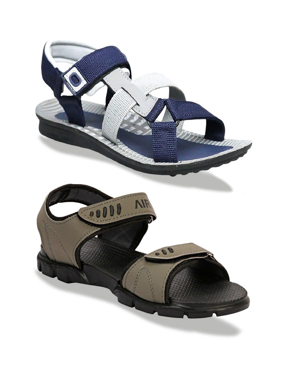 

ORVAX Men Comfort Sandals, Grey