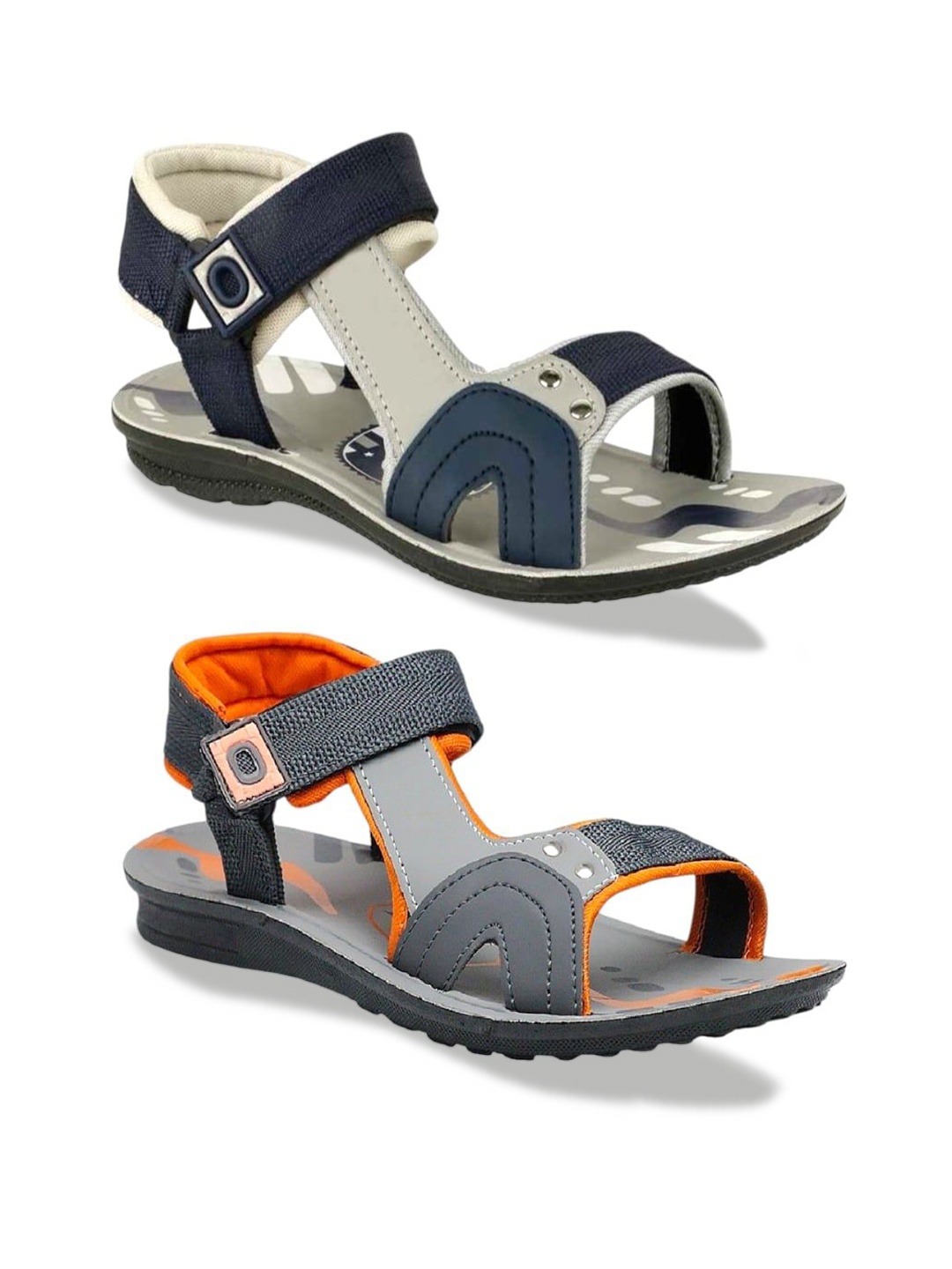 

ORVAX Men Comfort Sandals, Grey