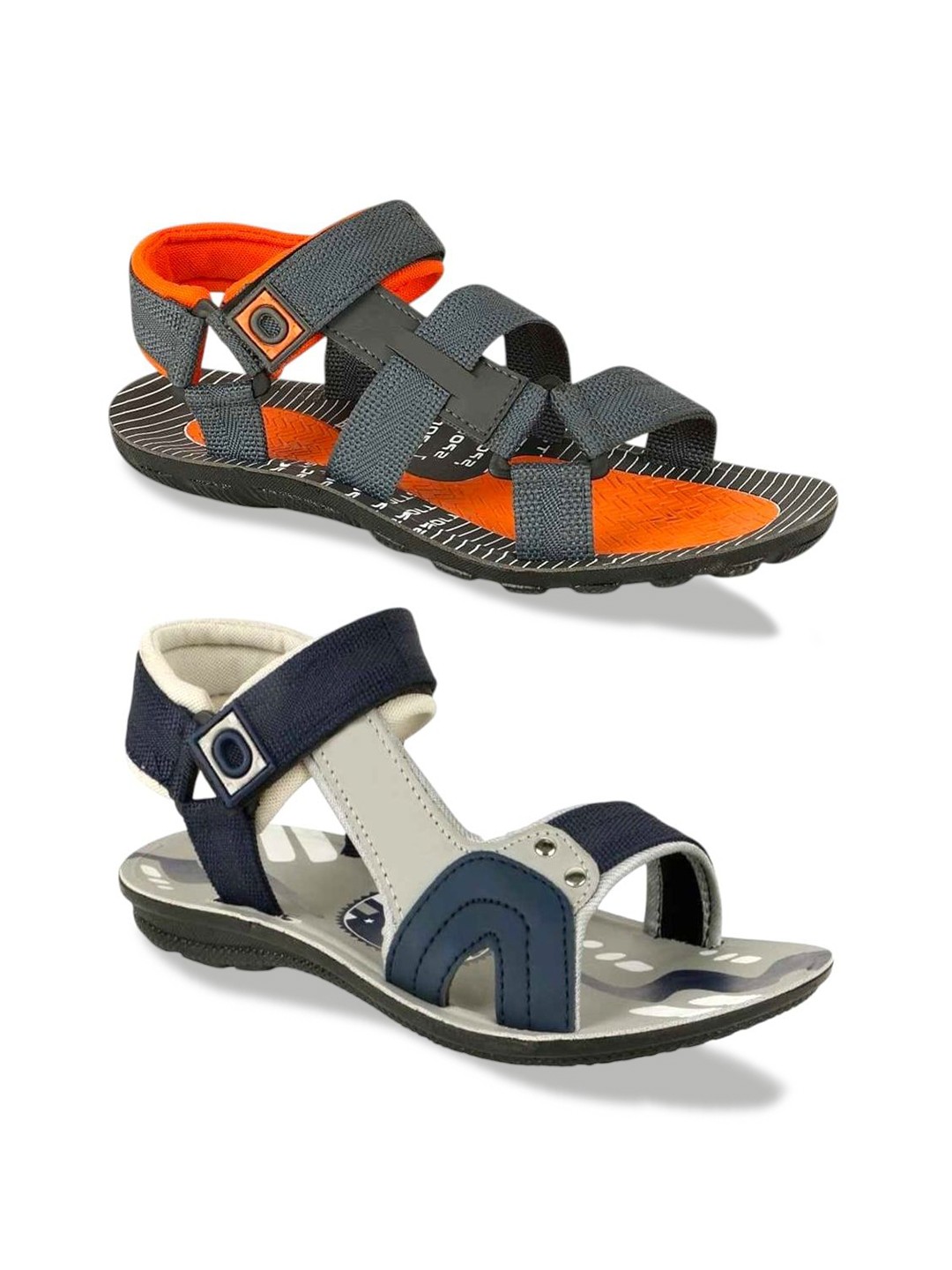 

ORVAX Men Comfort Sandals, Grey