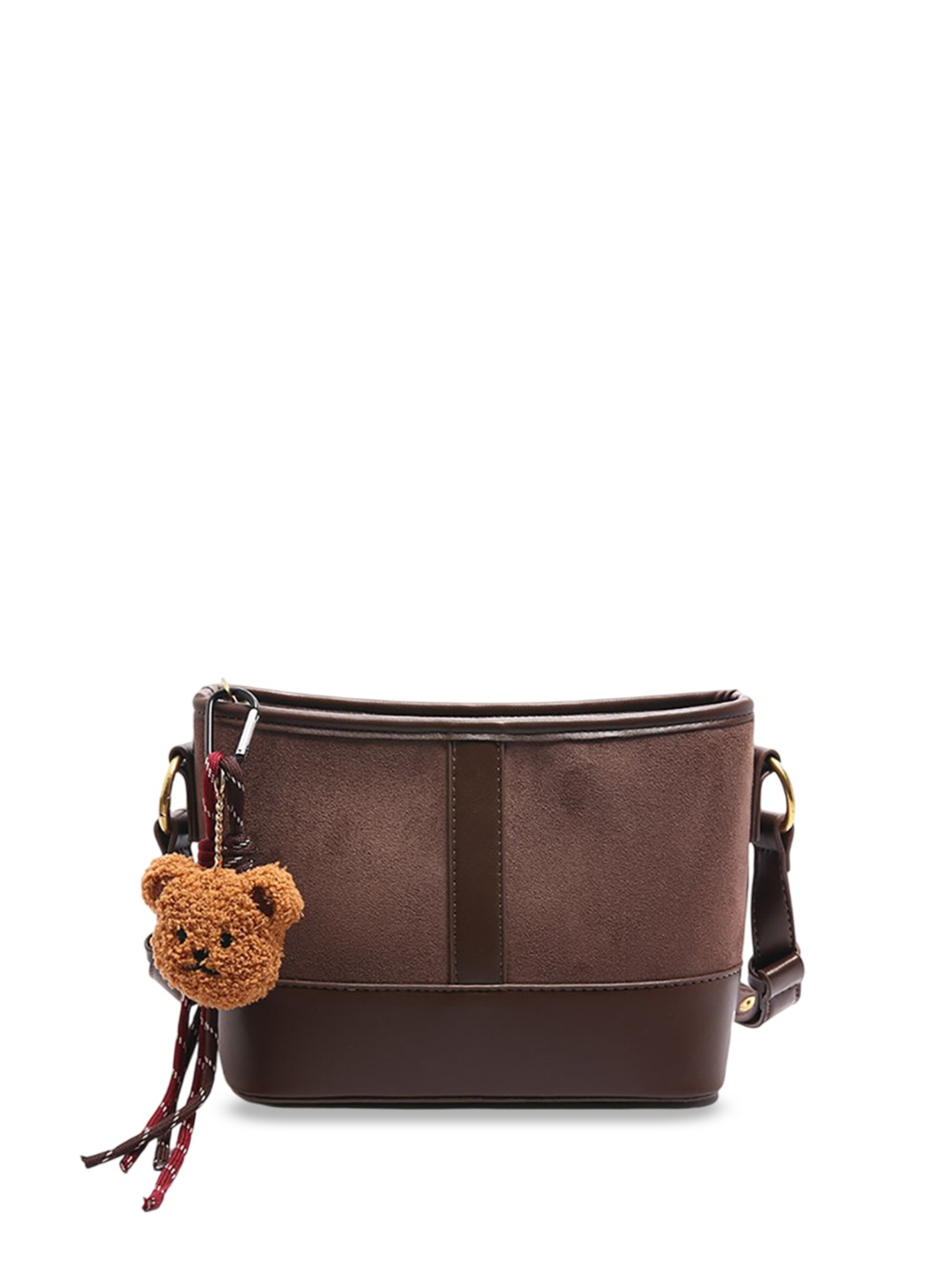 

StyleCast x Revolte Animal Printed PU Shoulder Bag, Coffee brown