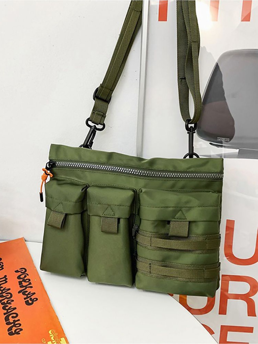 

StyleCast x Revolte Shoulder Bag, Green