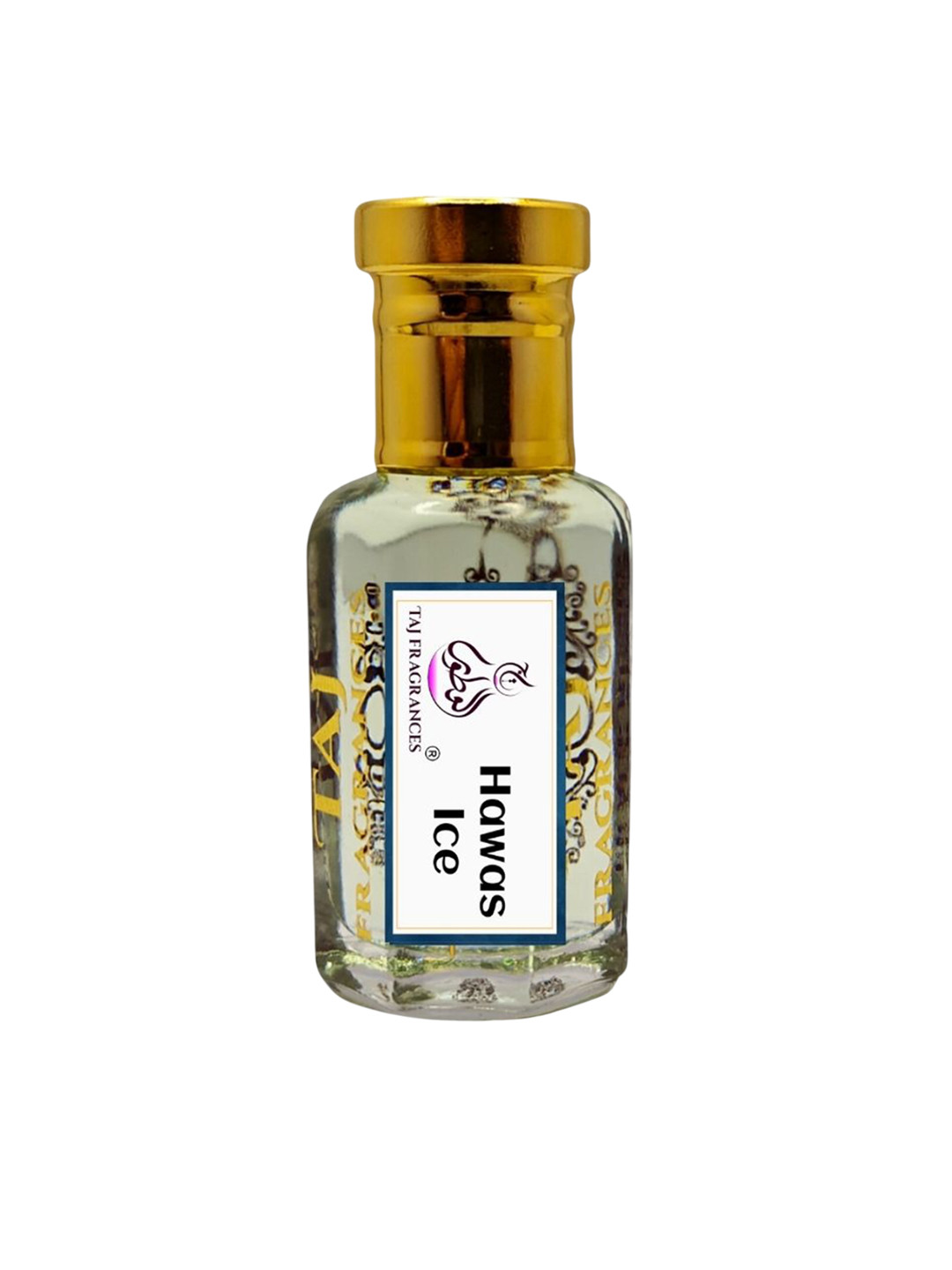 

Taj Fragrances Hawas Ice Long Lasting Alcohol Free Attar - 6 ml, Gold
