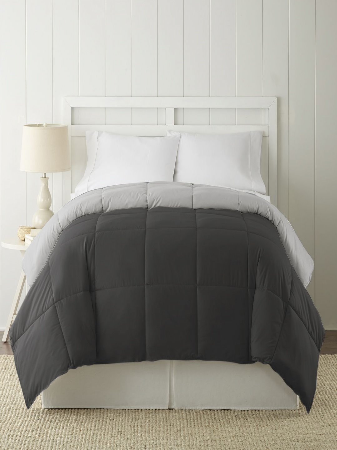 

Modern Threads Steel & Grey Microfiber AC Room 120 GSM Single Bed Comforter