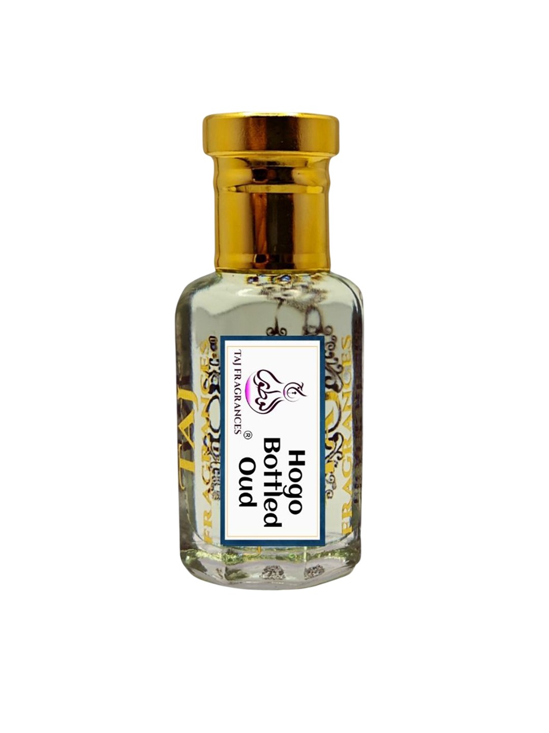 

Taj Fragrances Hogo Bottled Oud Long Lasting & Non Alcoholic Attar - 6 ml, Gold