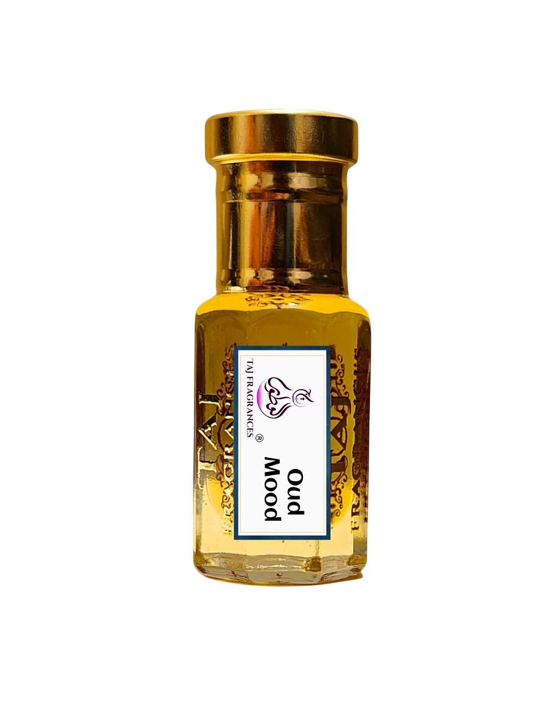 

Taj Fragrances Oud Mood Long Lasting & Non Alcoholic Attar - 6 ml, Gold