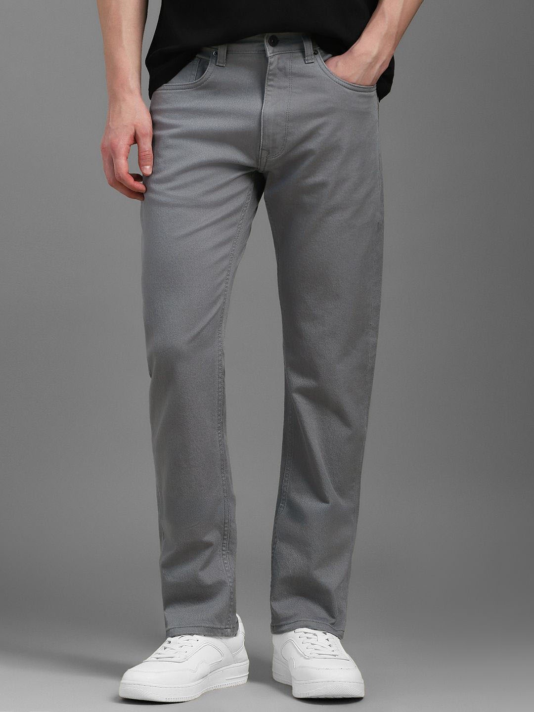 

Louis Philippe Jeans Men Slim Fit Jeans, Grey