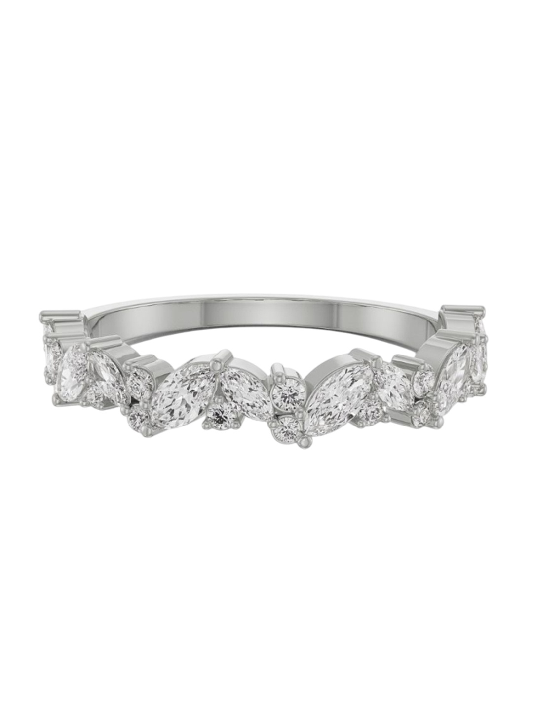 

Emori Timless Flora Diamond Ring, White