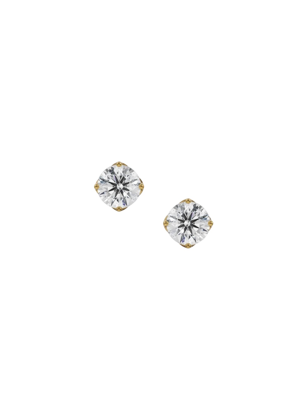 

Emori 2 CT Timeless Solitaire Studs, Yellow