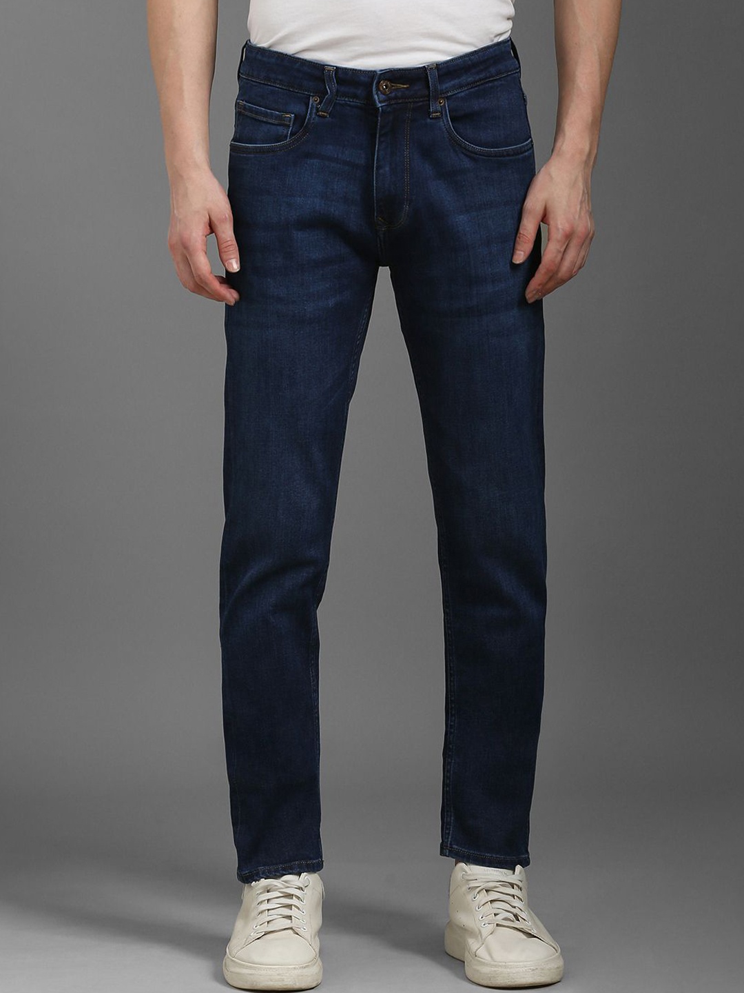 

Louis Philippe Jeans Men Slim Fit Jeans, Navy blue