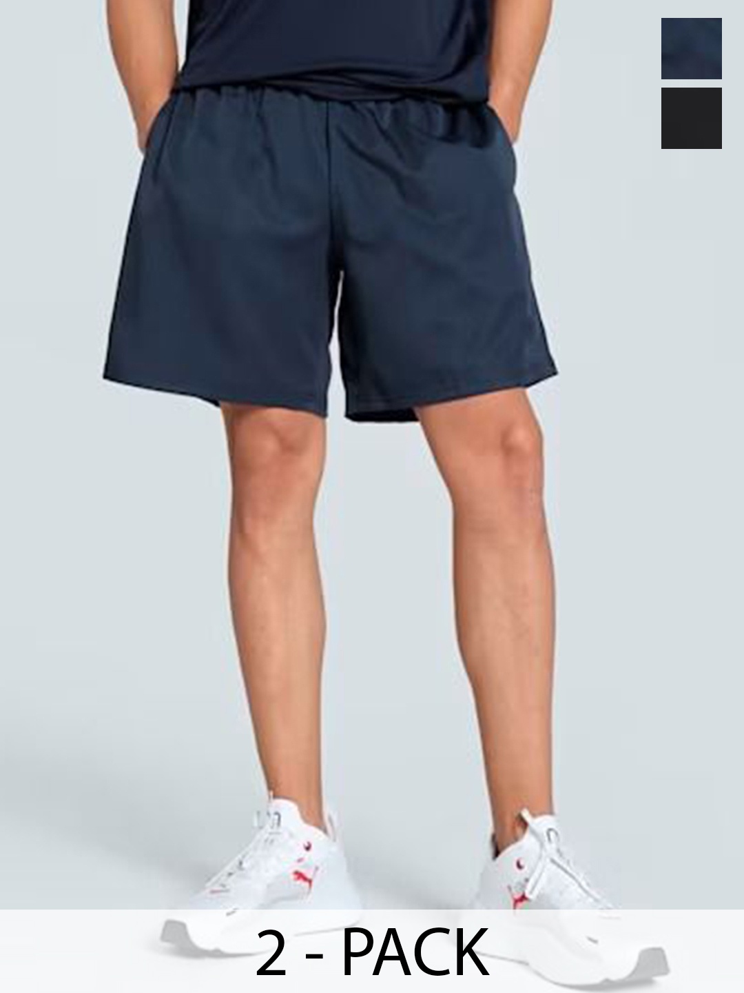 

Moda Rapido Men Training or Gym Shorts, Black