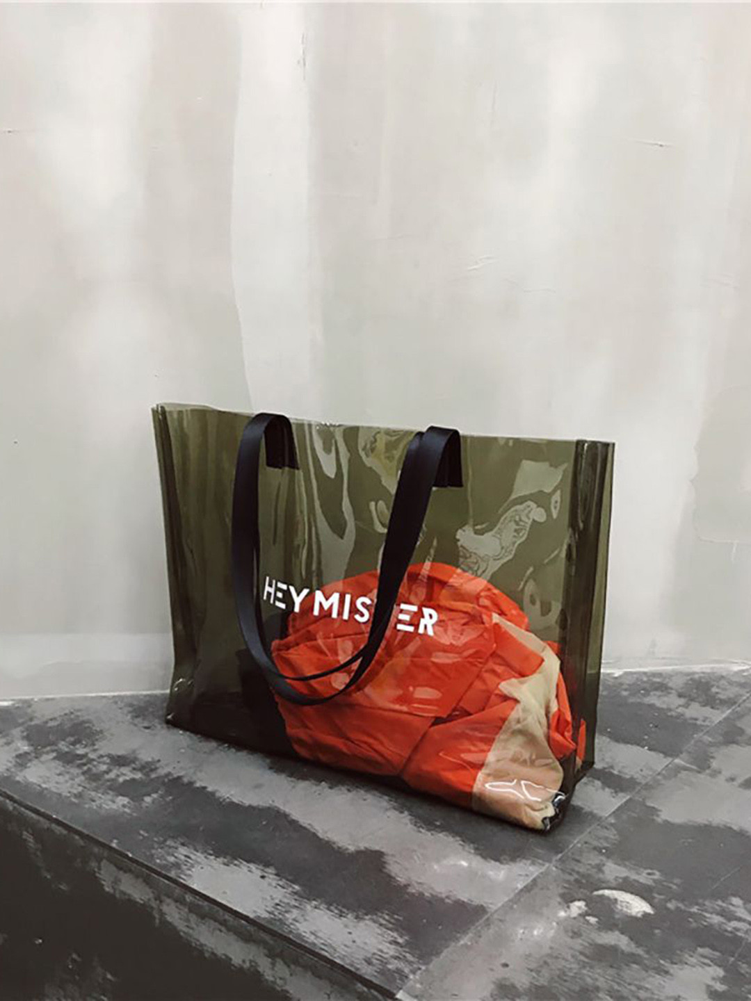 

StyleCast x Revolte Printed Shopper Tote Bag, Coffee brown