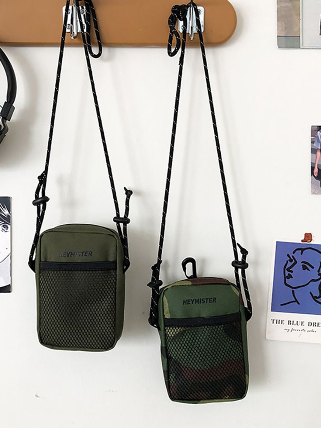 

StyleCast x Revolte Printed Shoulder Bag, Green