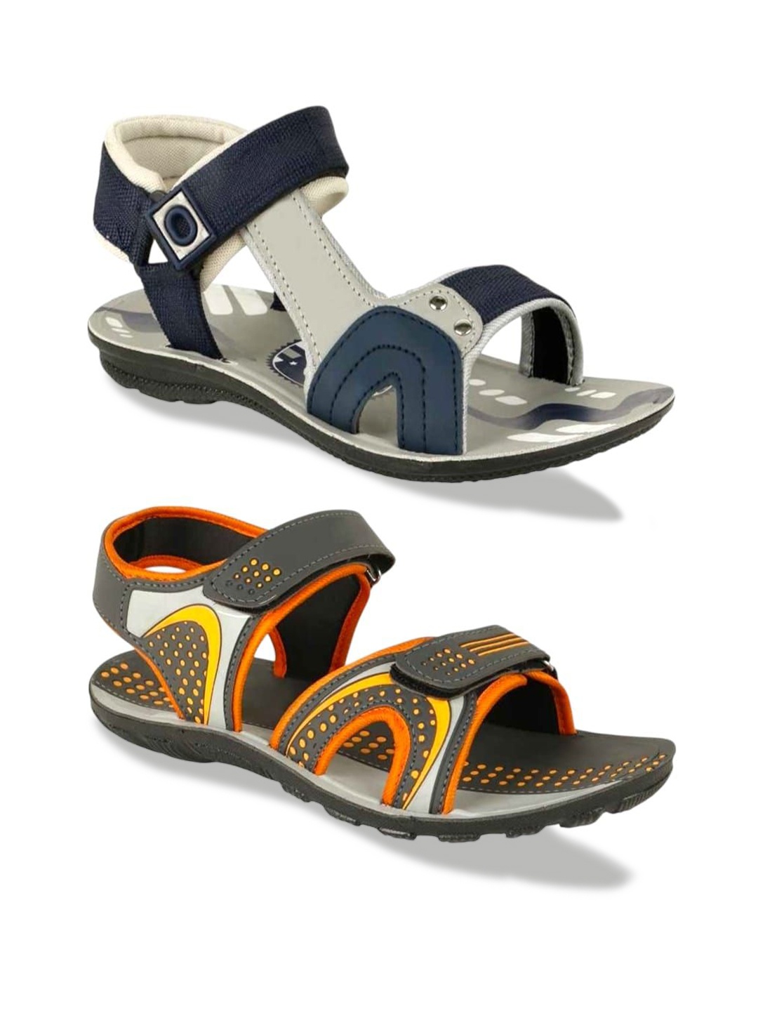 

ORVAX Men Comfort Sandals, Grey