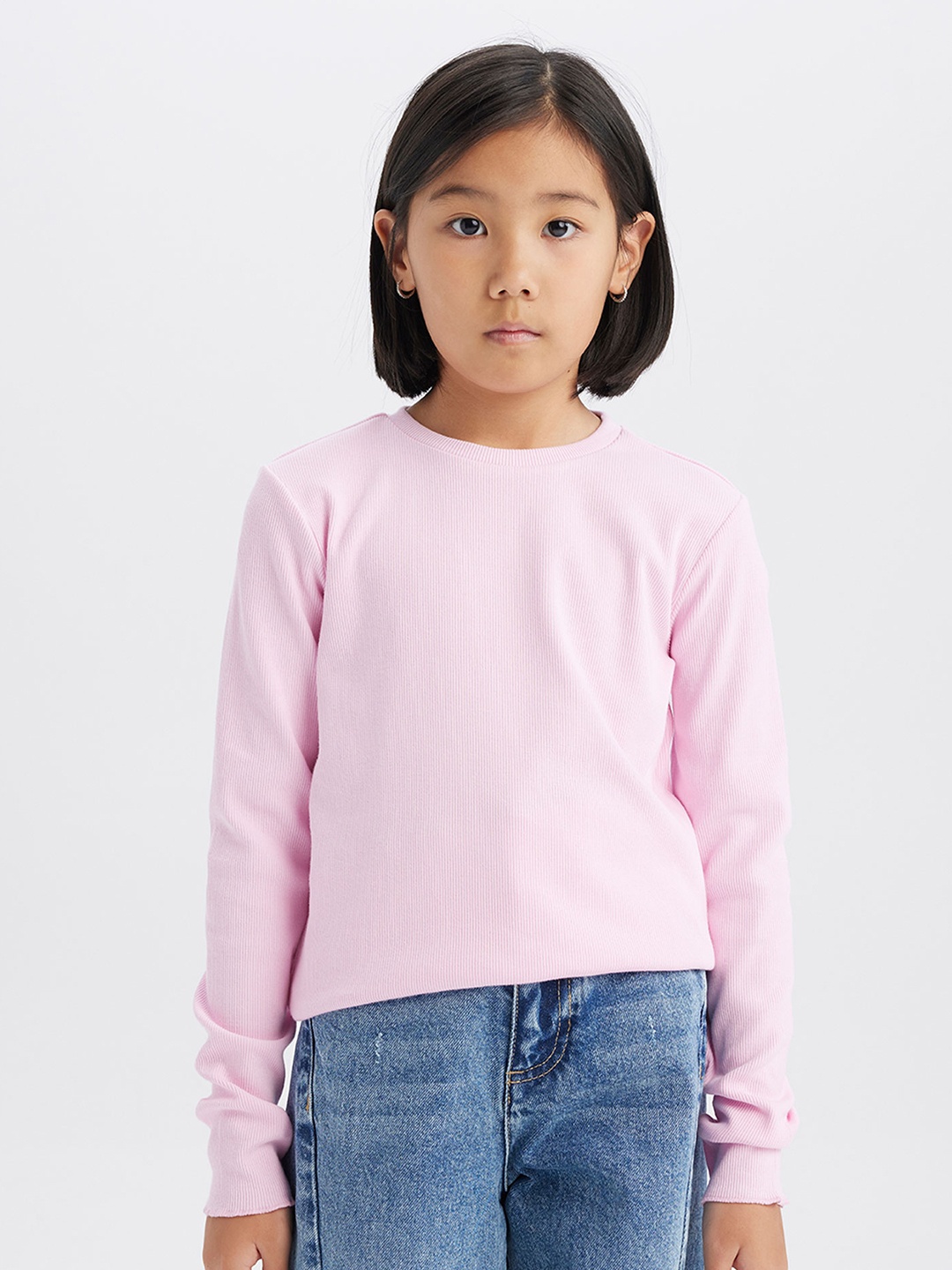 

DeFacto Girls High Neck T-shirt, Na