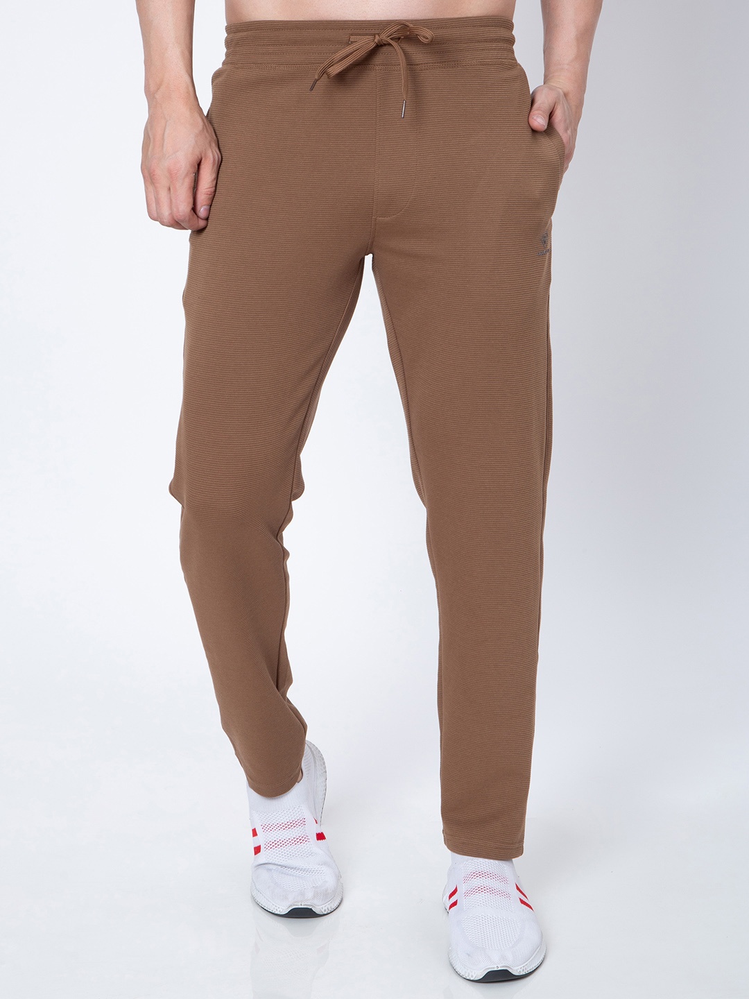 

Sparky Men Mid Rise Track Pants, Brown