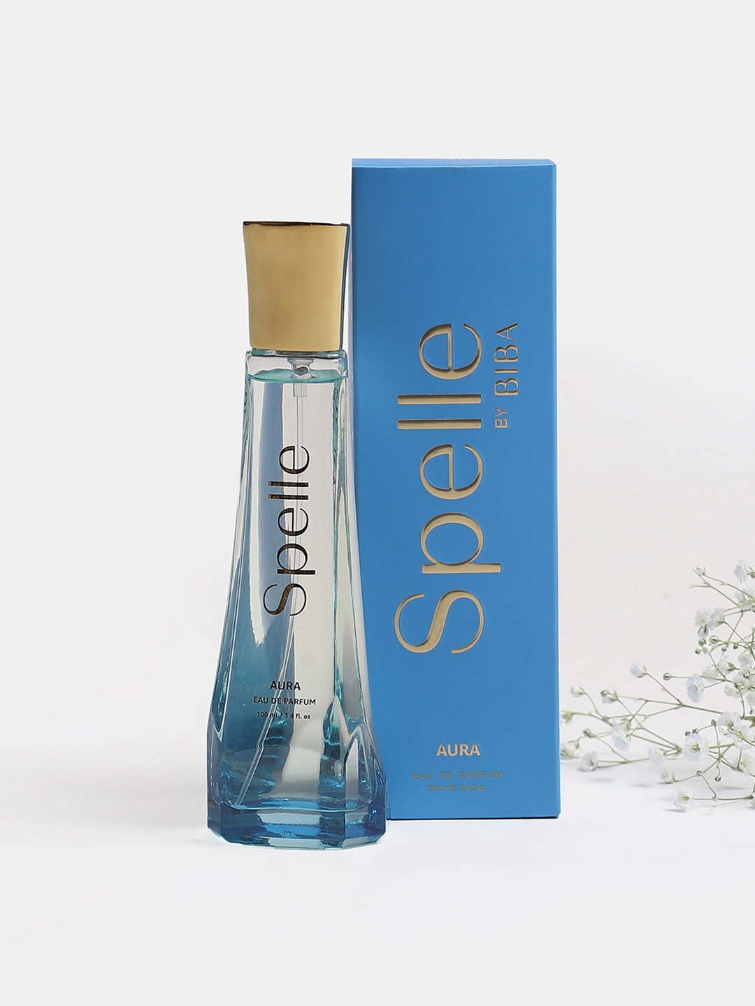 

Spelle Women Aura Long Lasting Eau De Parfum - 100 ml, Transparent
