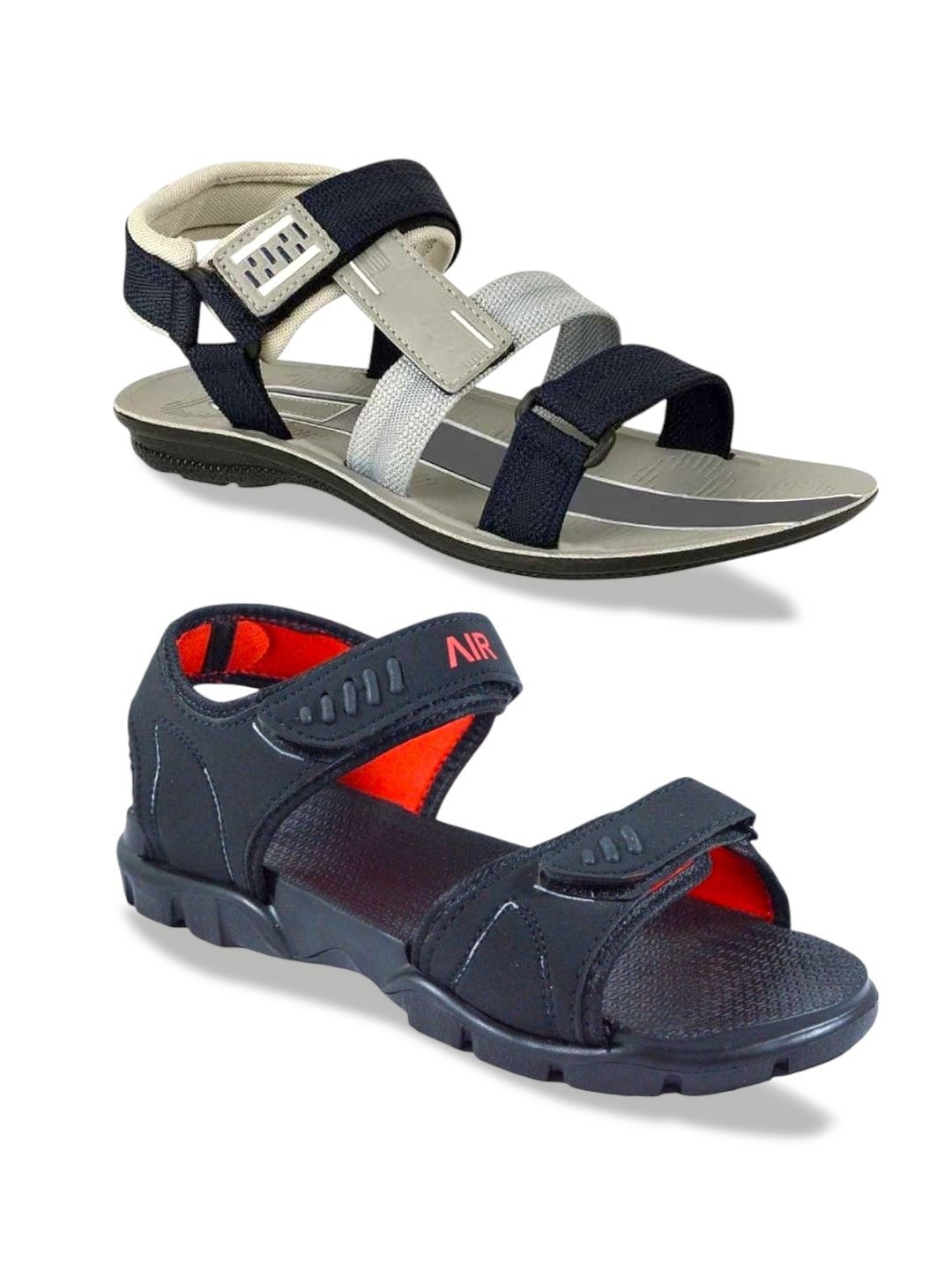 

ORVAX Men Sandals, Black