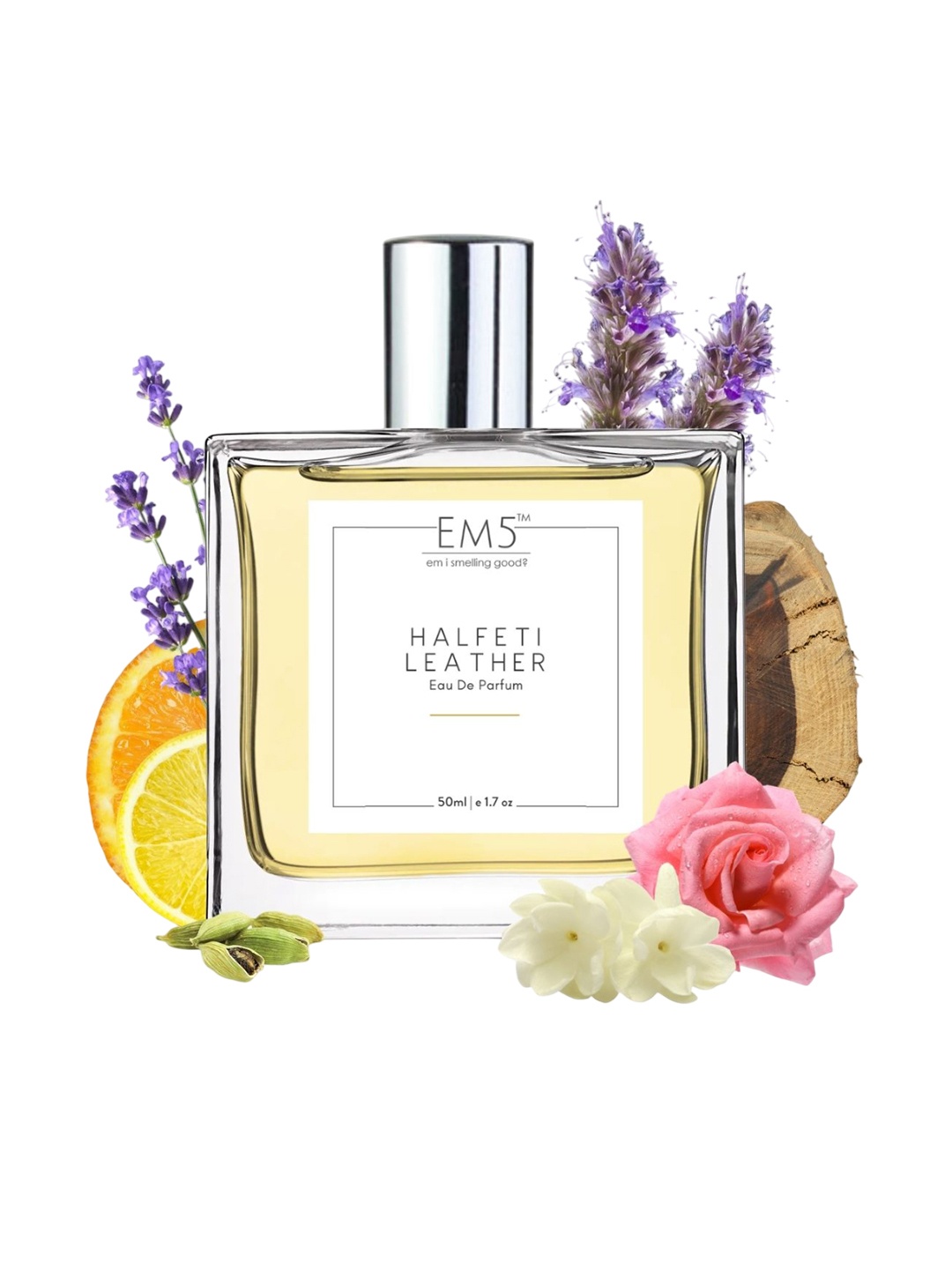 

EM5 Halfeti Leather Long Lasting Eau De Parfum - 50 ml, Transparent