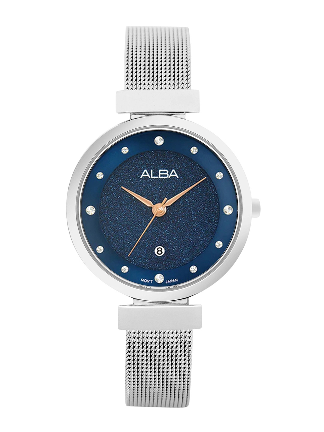 

ALBA Women Blue Shimmer Watch AH7CA3X1