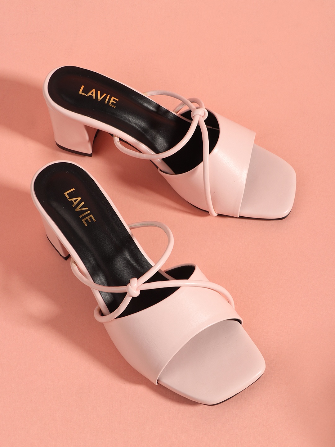 

Lavie Party Block Sandals, Pink