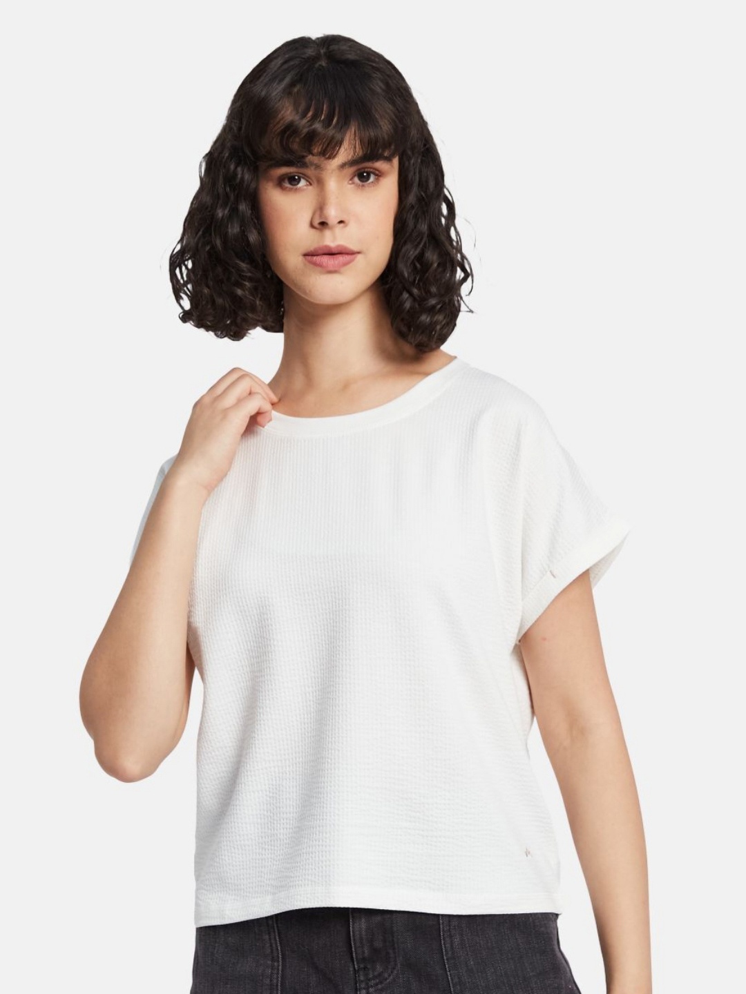 

METTLE Women T-shirt, White