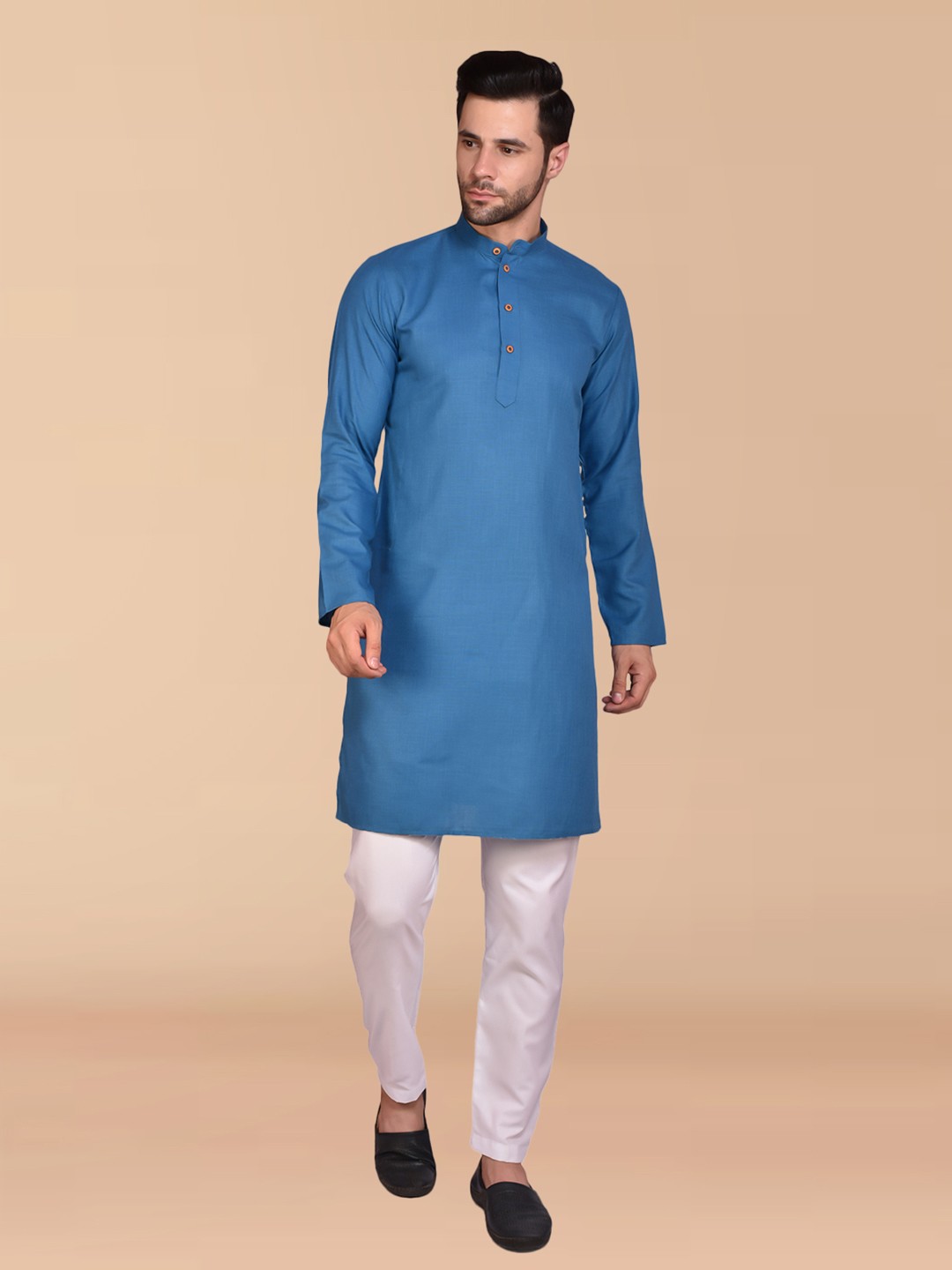 

Moda Rapido Men Kurta, Blue