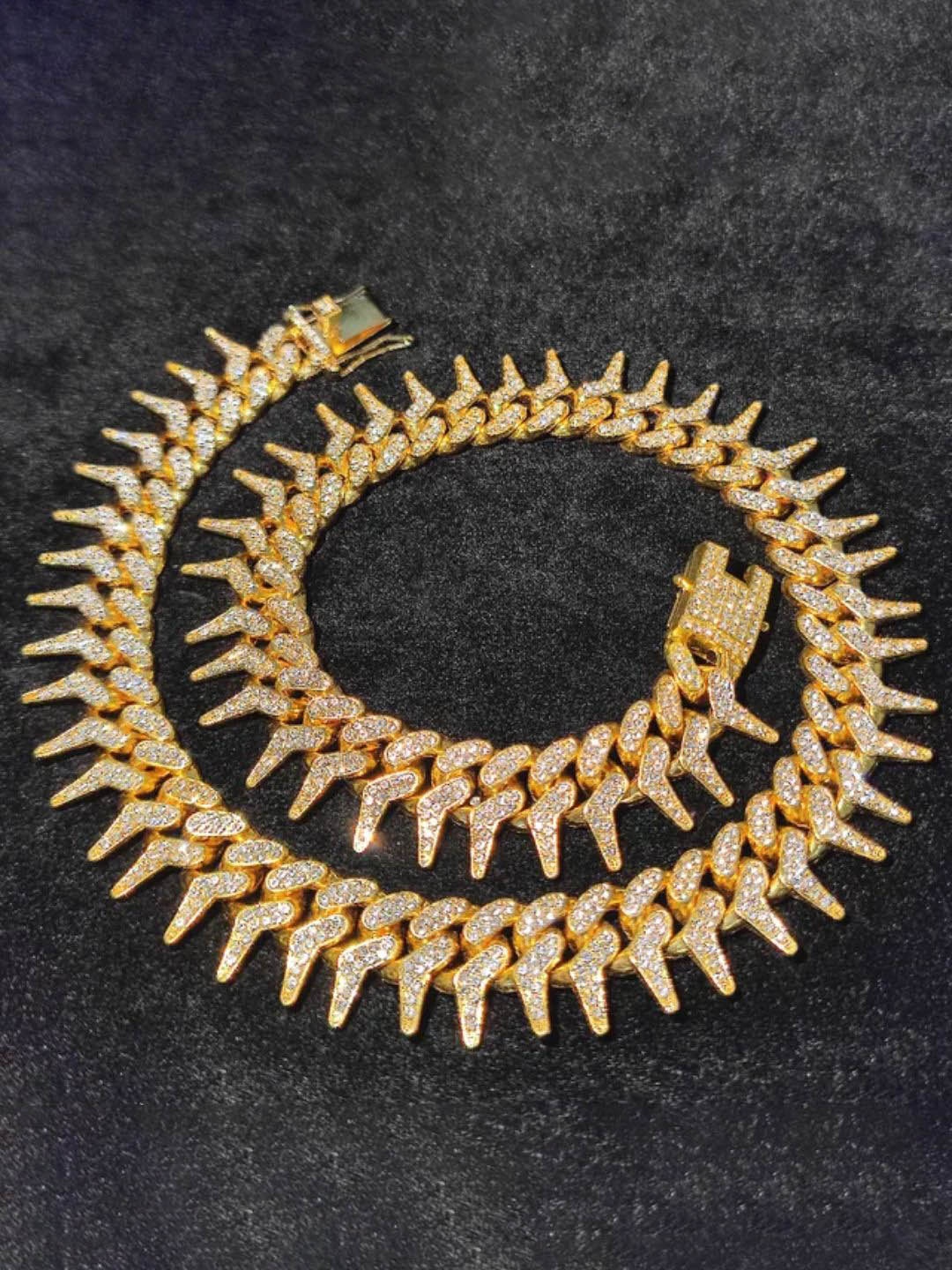 

SALTY Men Necklace, Gold